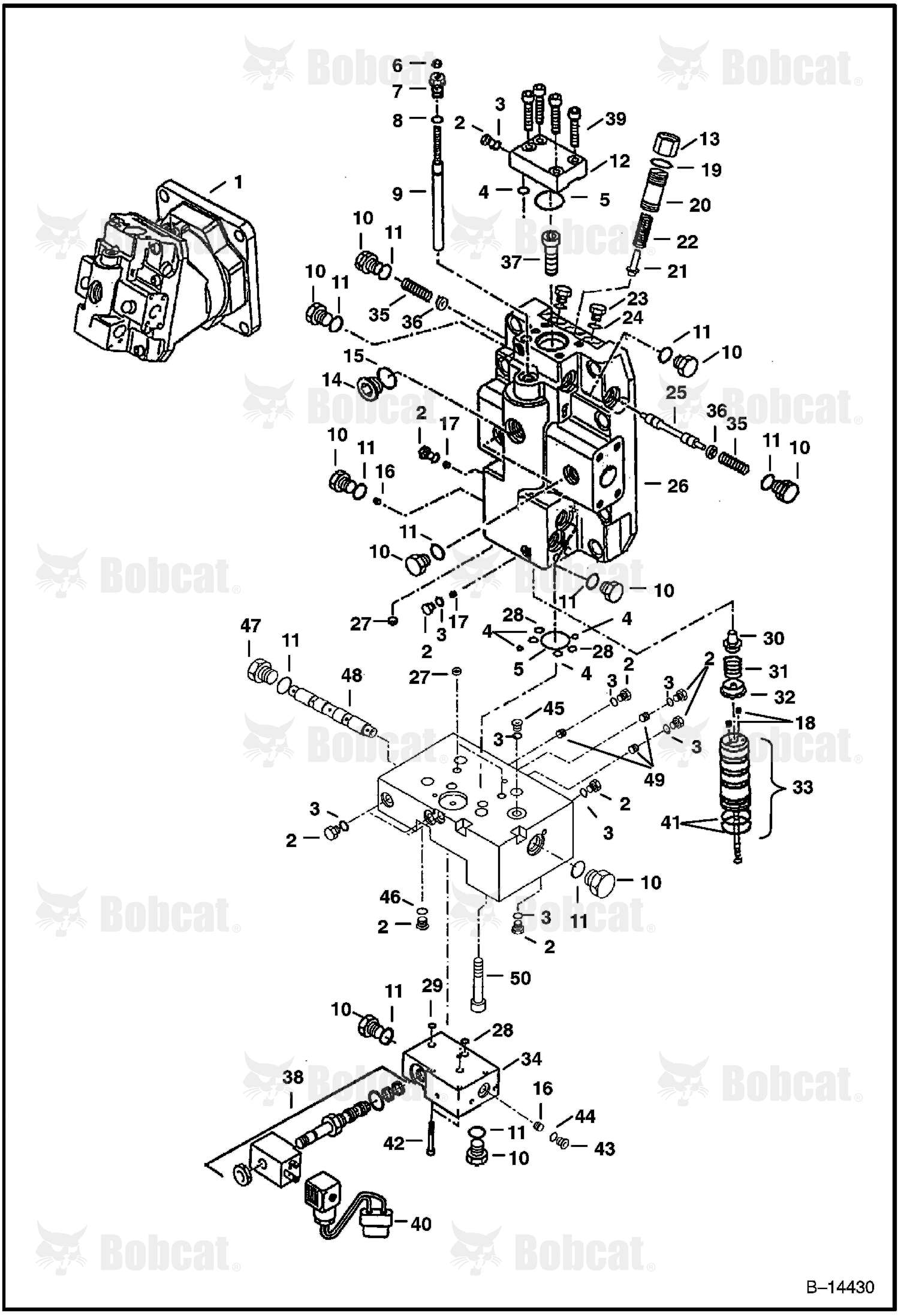 Hydrostatic Motor (Sundstrand - End Cap Group)