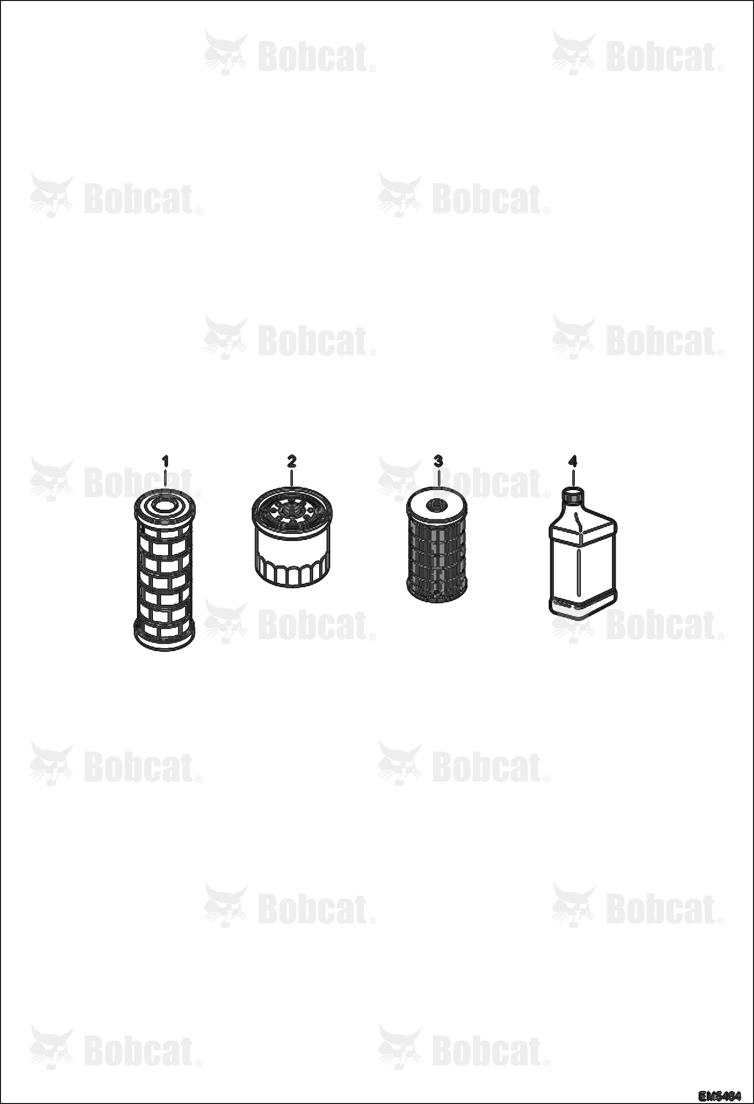 Scheduled Maintenance Items (Every 500 Hours)