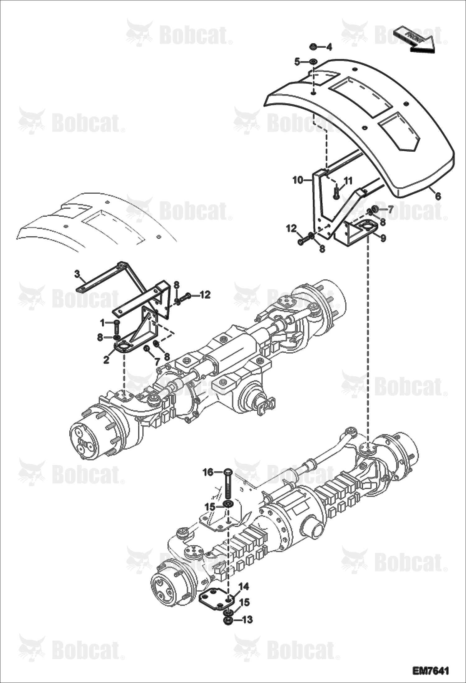Mudguards Installation