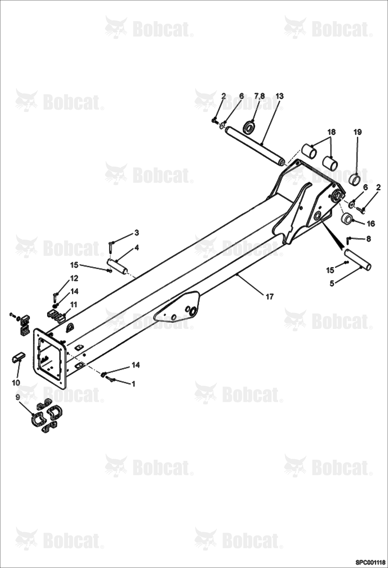 Outer Boom  364812001 & Above, 364912001 & Above
