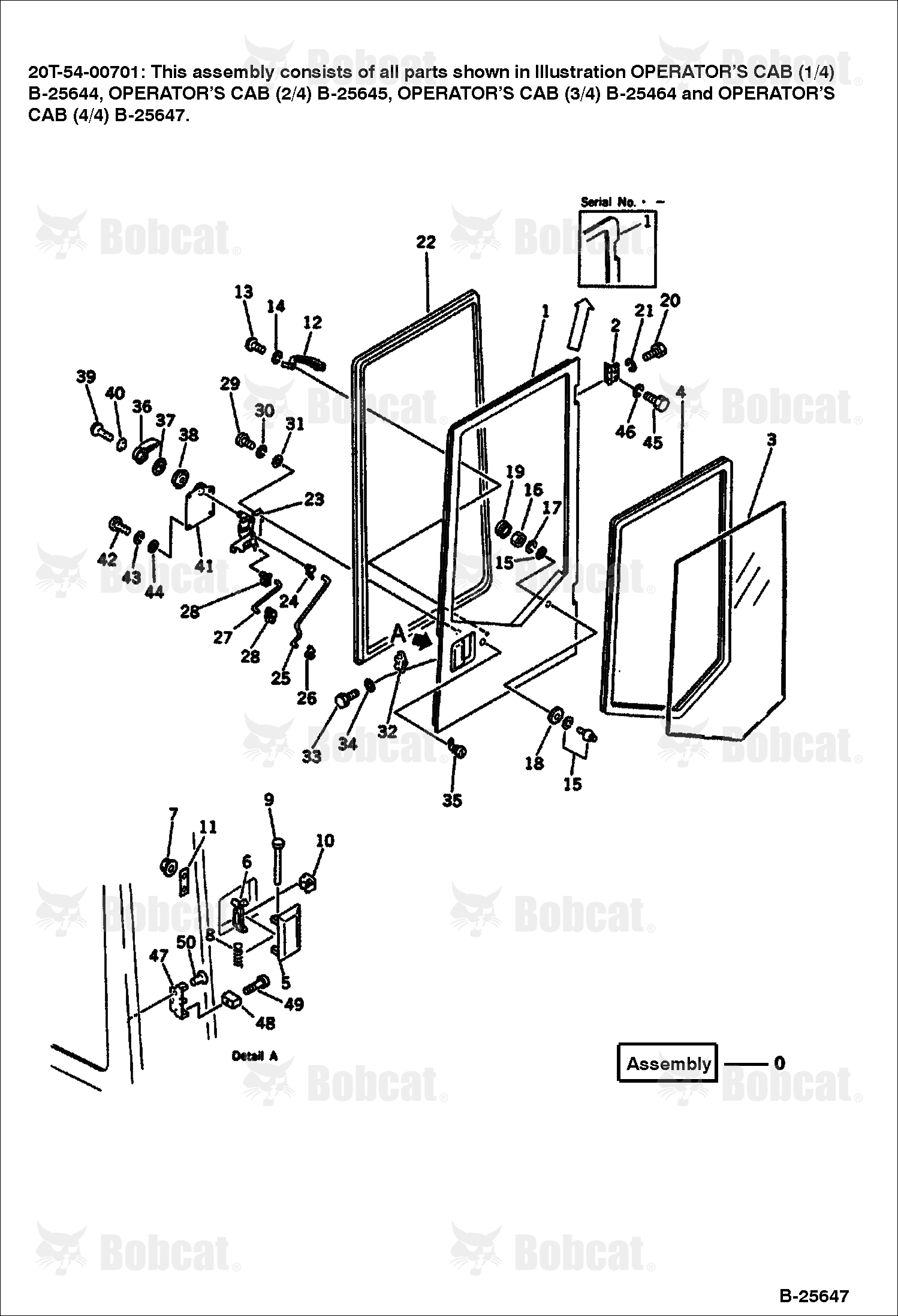 OPERATOR'S CAB (4/4)