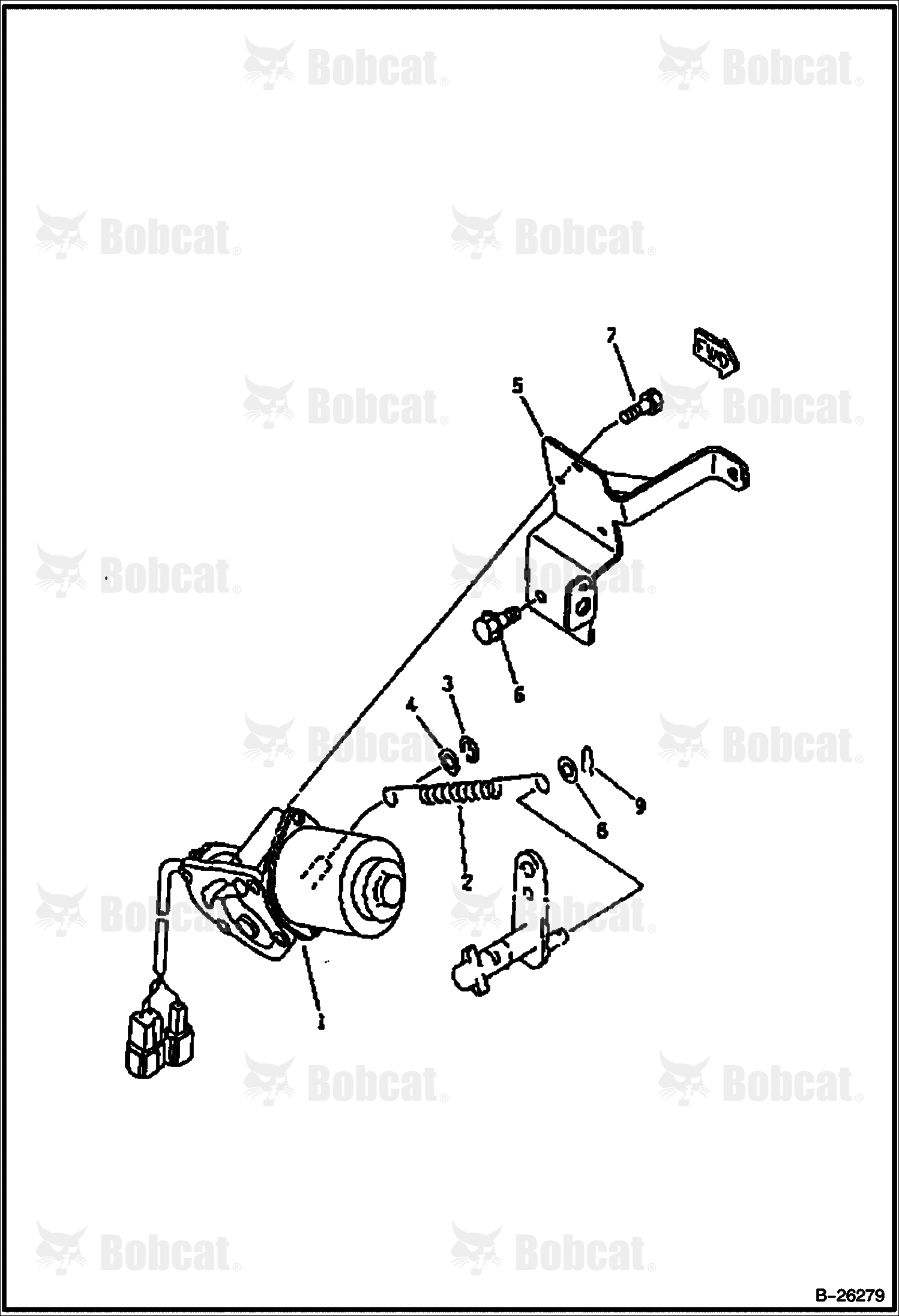Engine Stop Solenoid (Engine S/N 03753 & Above)