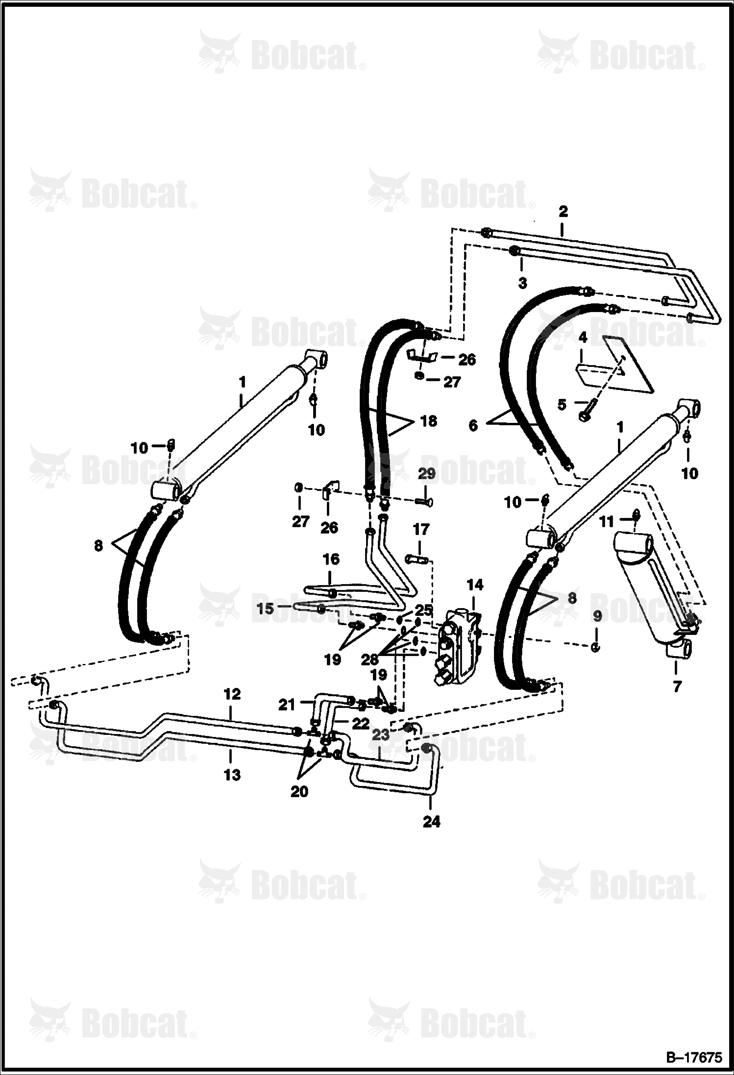 Hydraulic Circuitry  502412001 - 502412999