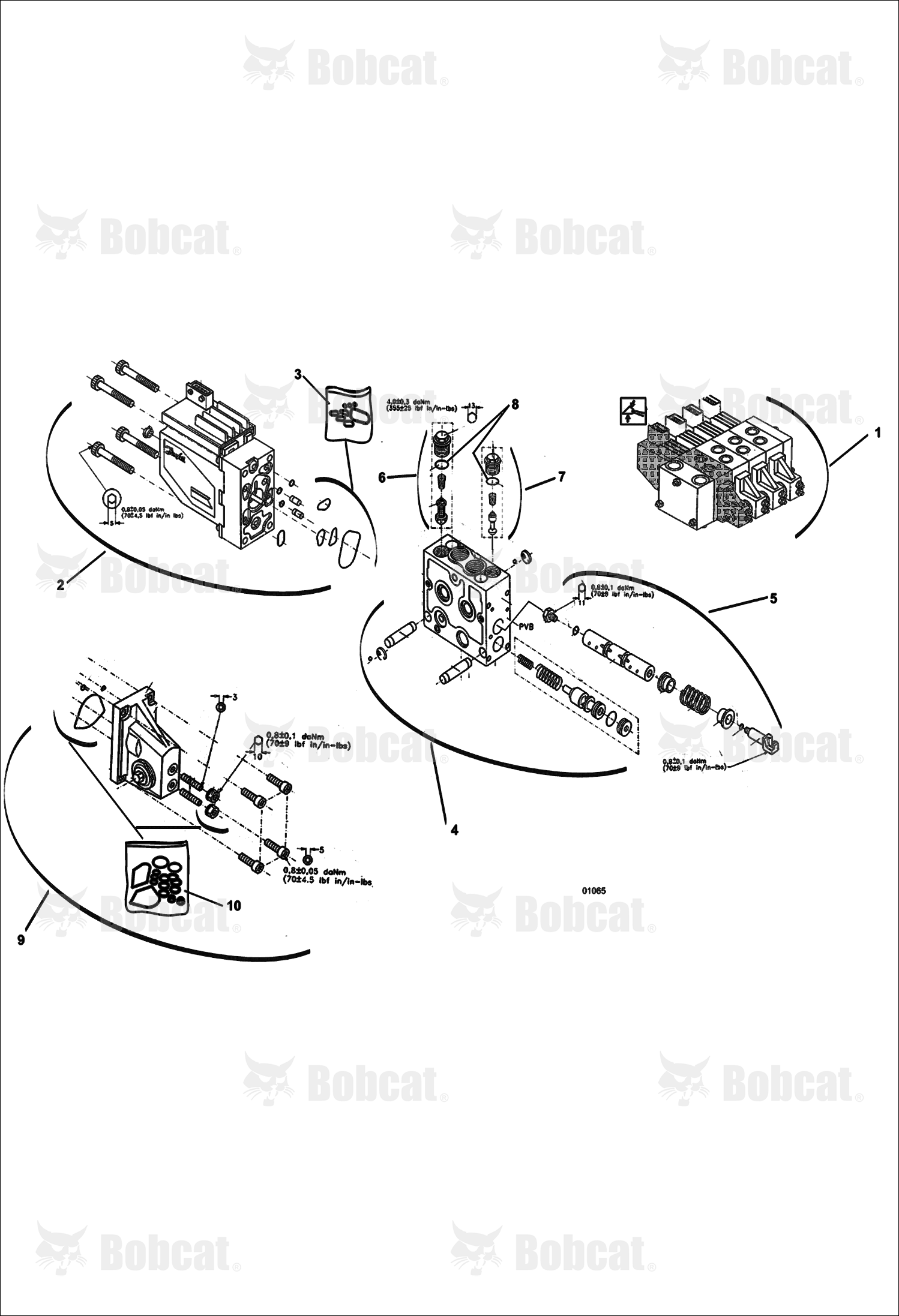 Control VALVE: Lifting Element 367011001 -367012001