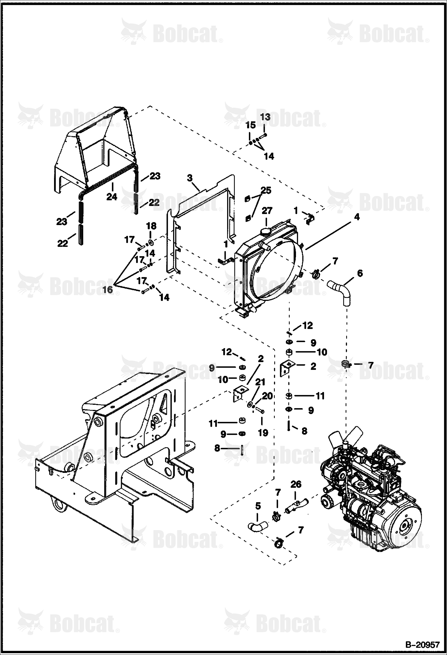 Engine Cooling  570011001 & Above