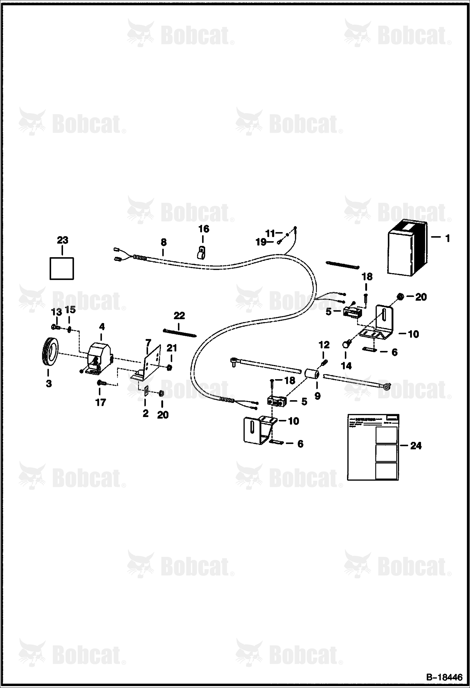 BACK-UP Alarm Kit (For Solid Linkage Steering)