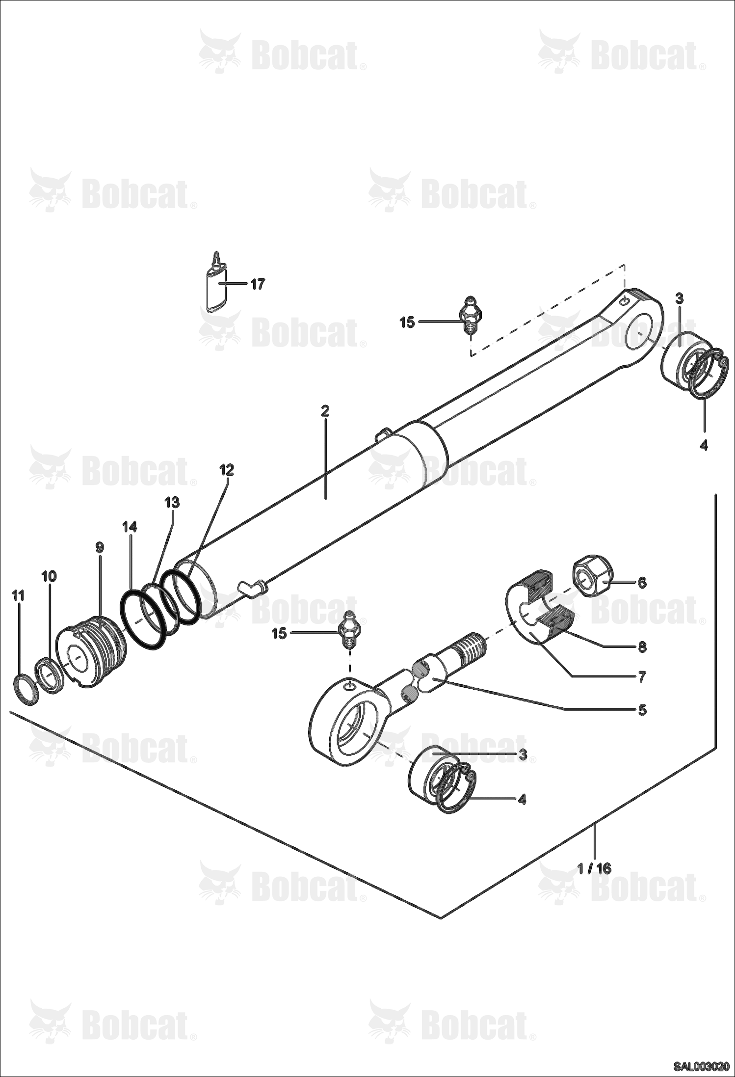 Dumping Cylinder Z 80/40