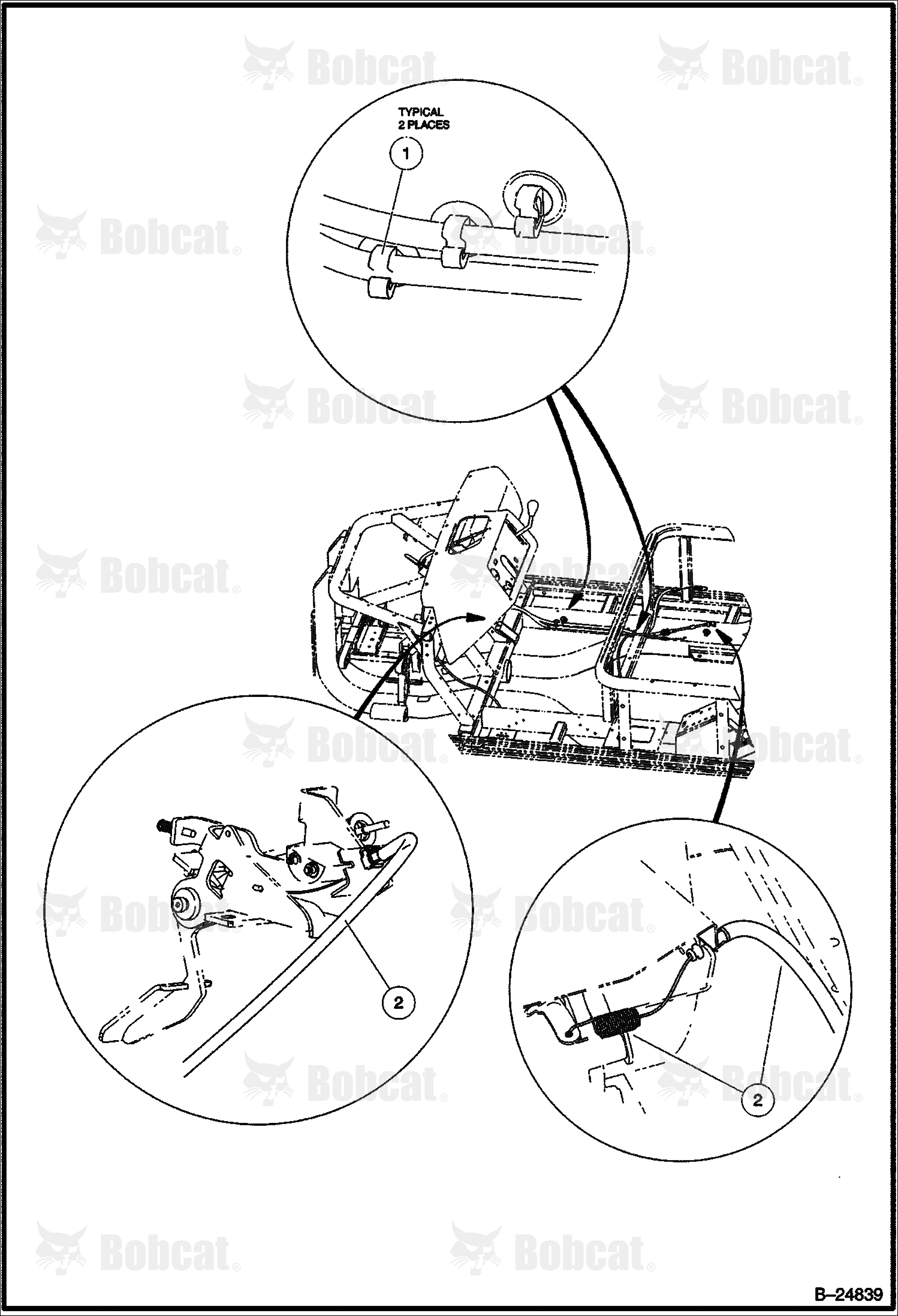 Governor & Accelerator Cables (Gasoline)