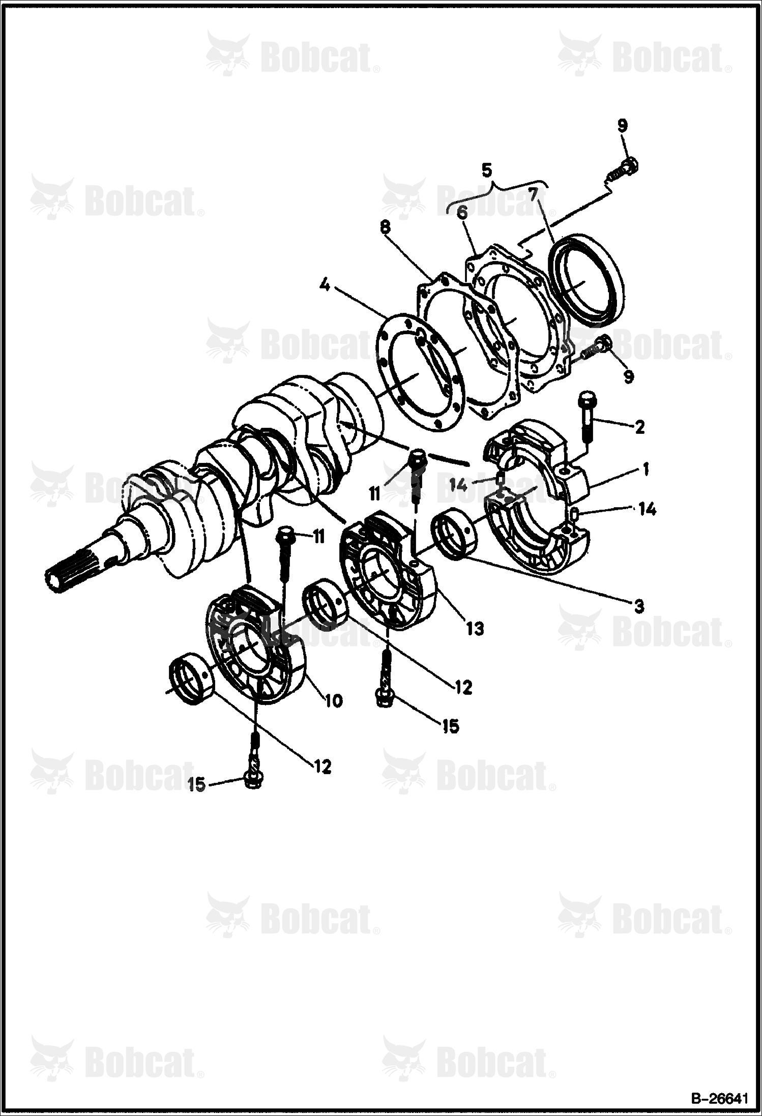 Main Bearing Case (Kubota D722)