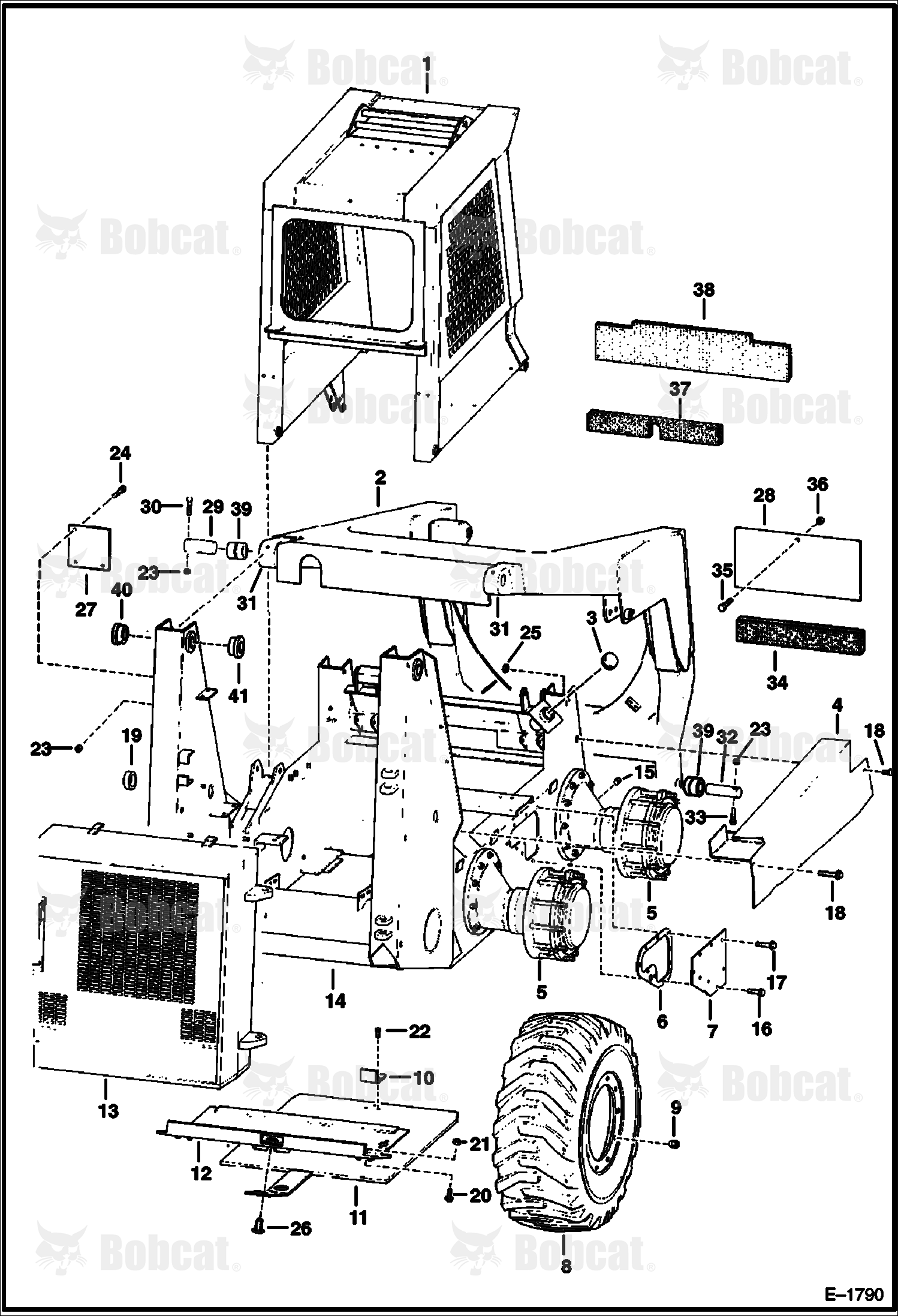 Main Frame & ATT. Parts