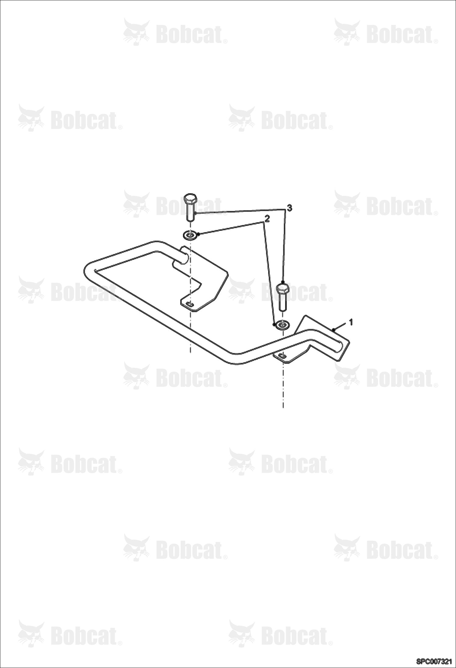 Evaporator Protection Bar AC1C11001 - AC1C12999, AC1D11001 - AC1D12999