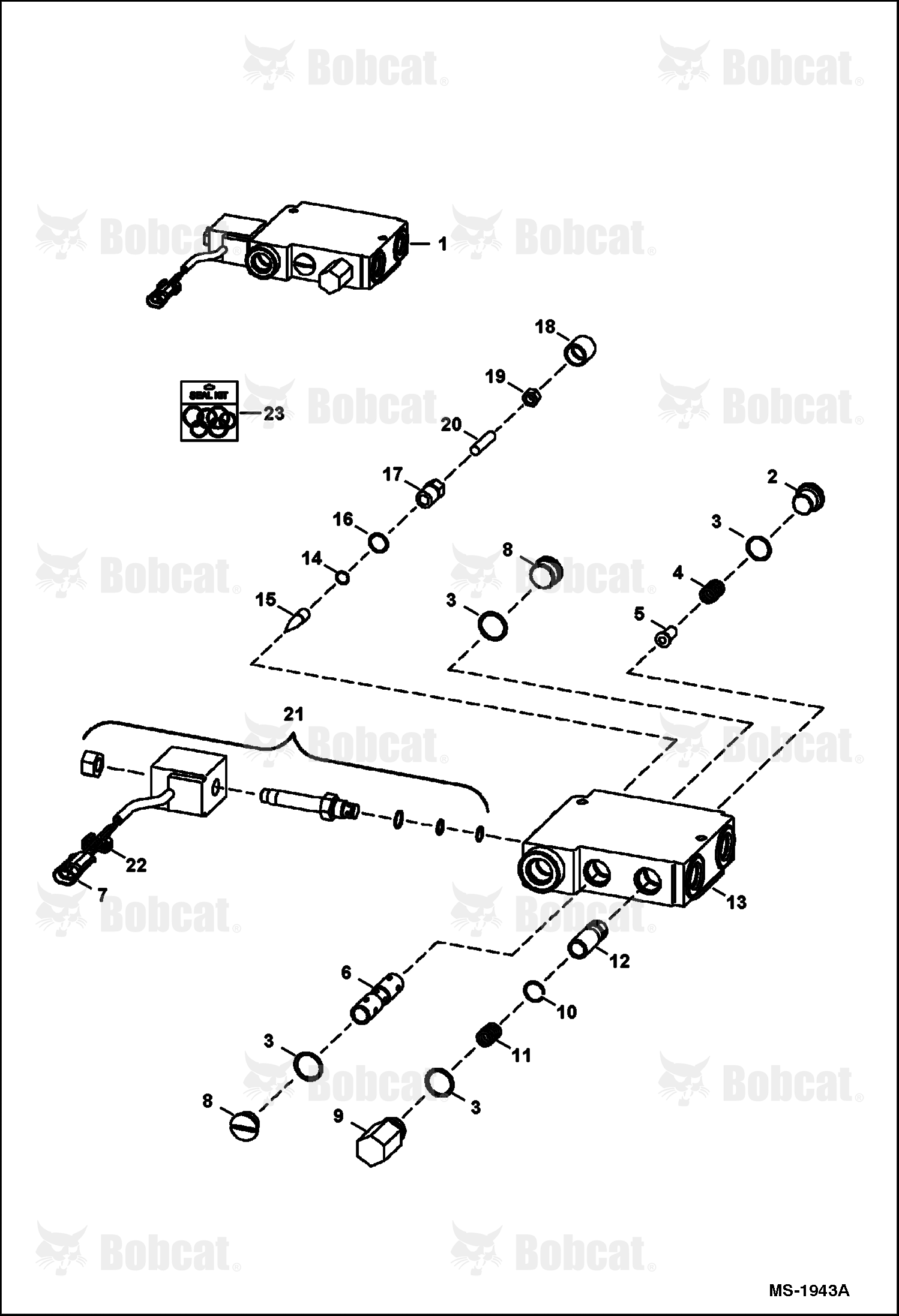 Bucket Positioning Valve