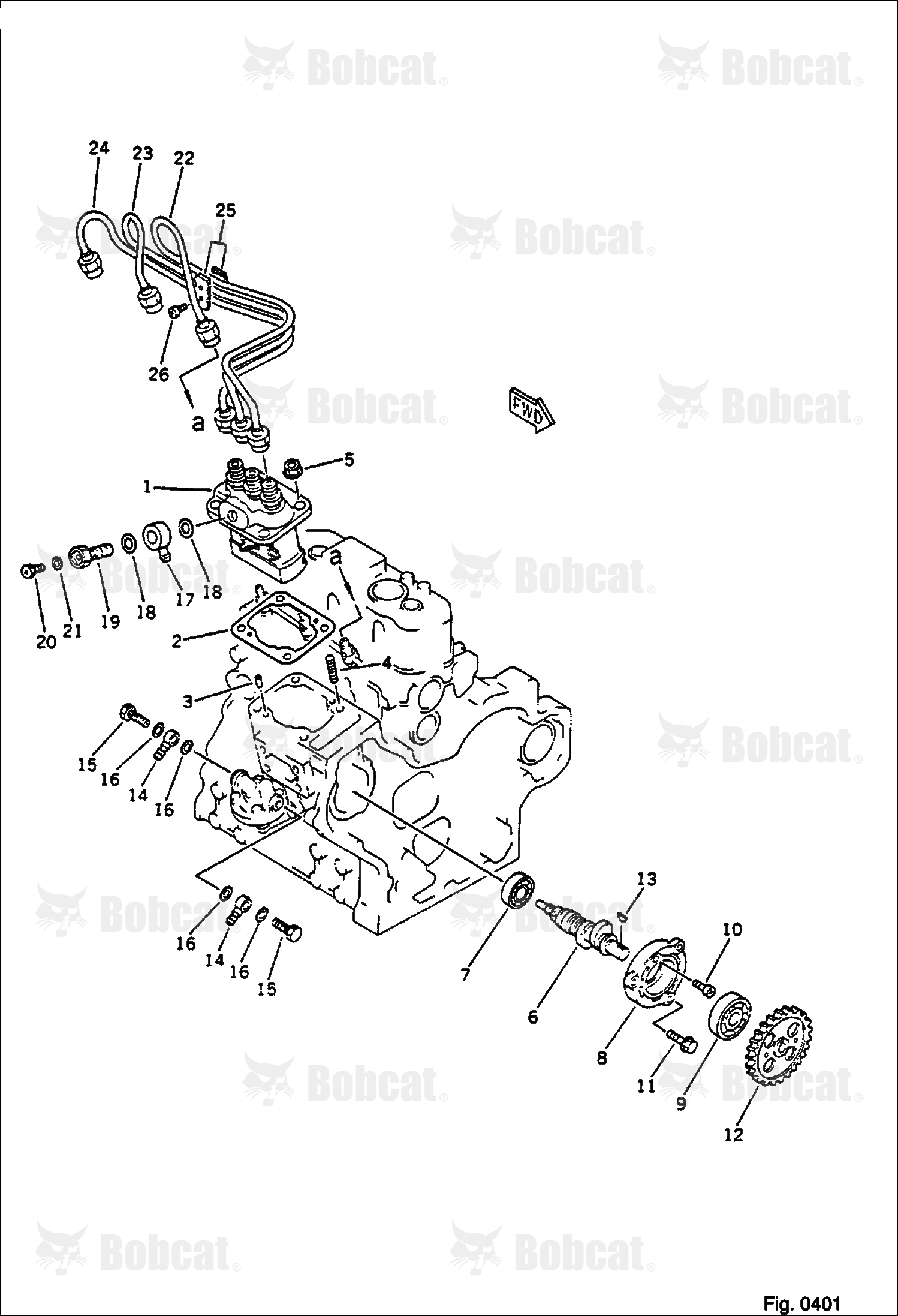 Fuel Injection Pump and Piping