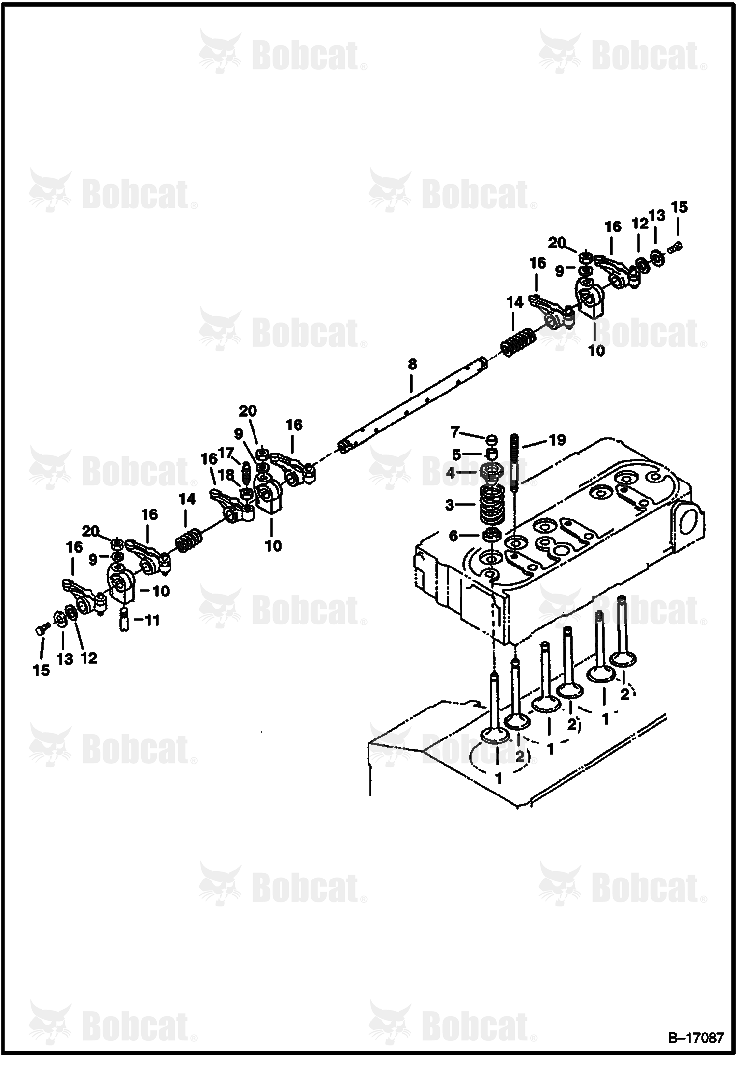 Rocker Arm & Valves