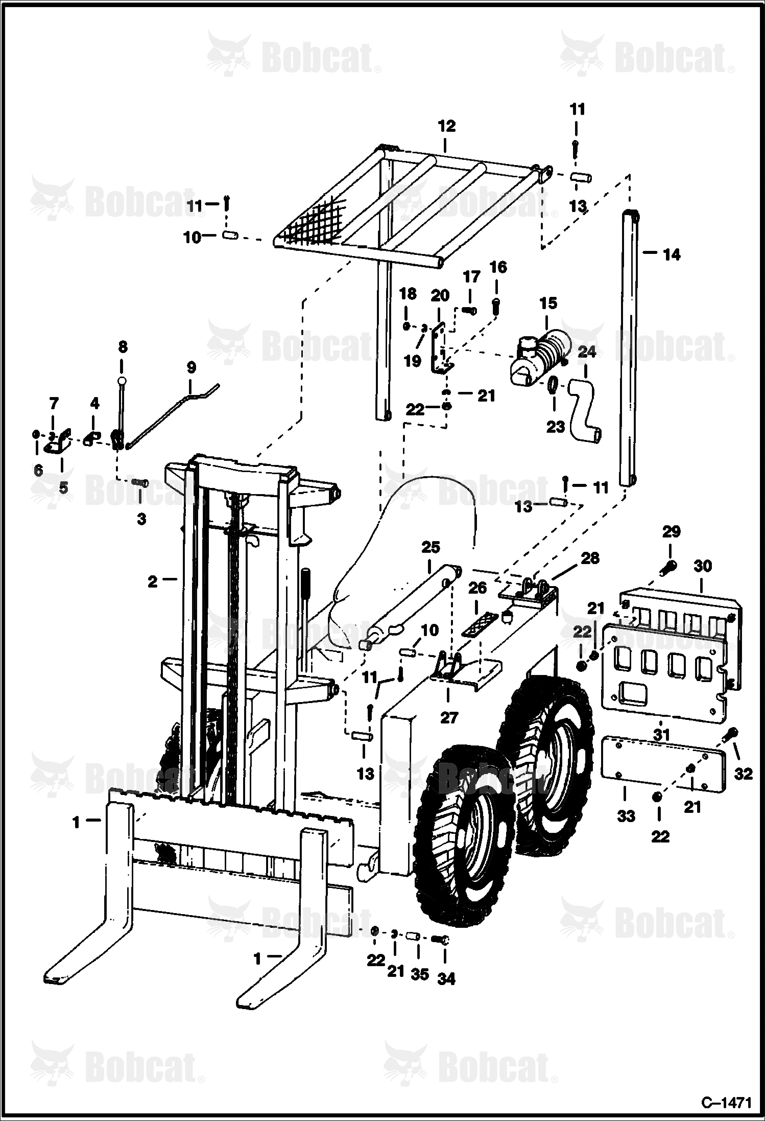 Vertical Forklift - M500