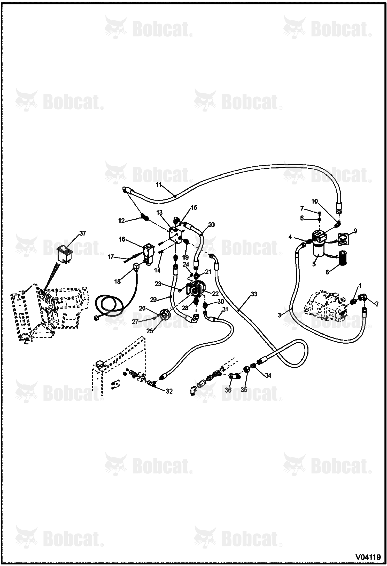 Ventilation Reverser Traffic  367013501 & Above, 367312501 & Above