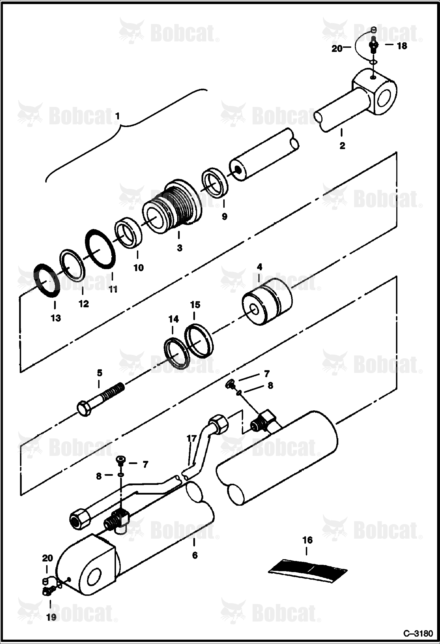Arm Cylinder (Bobcat)