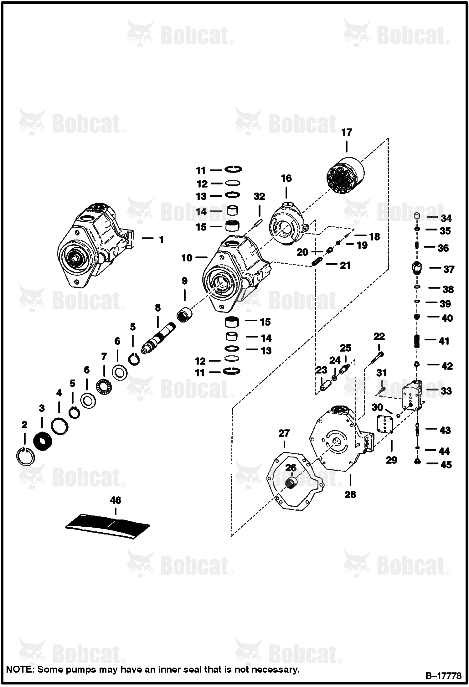 Hydrostatic Pump (Cessna - Implement)