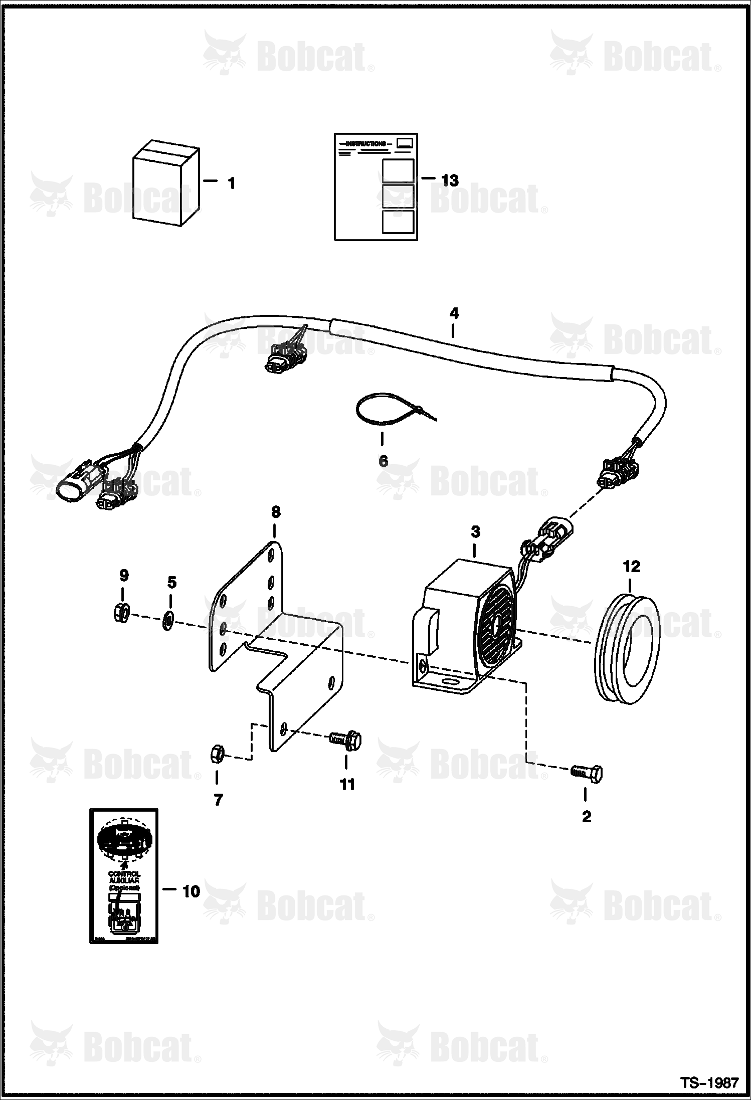 Horn Kit (Manual Controls & ACS)