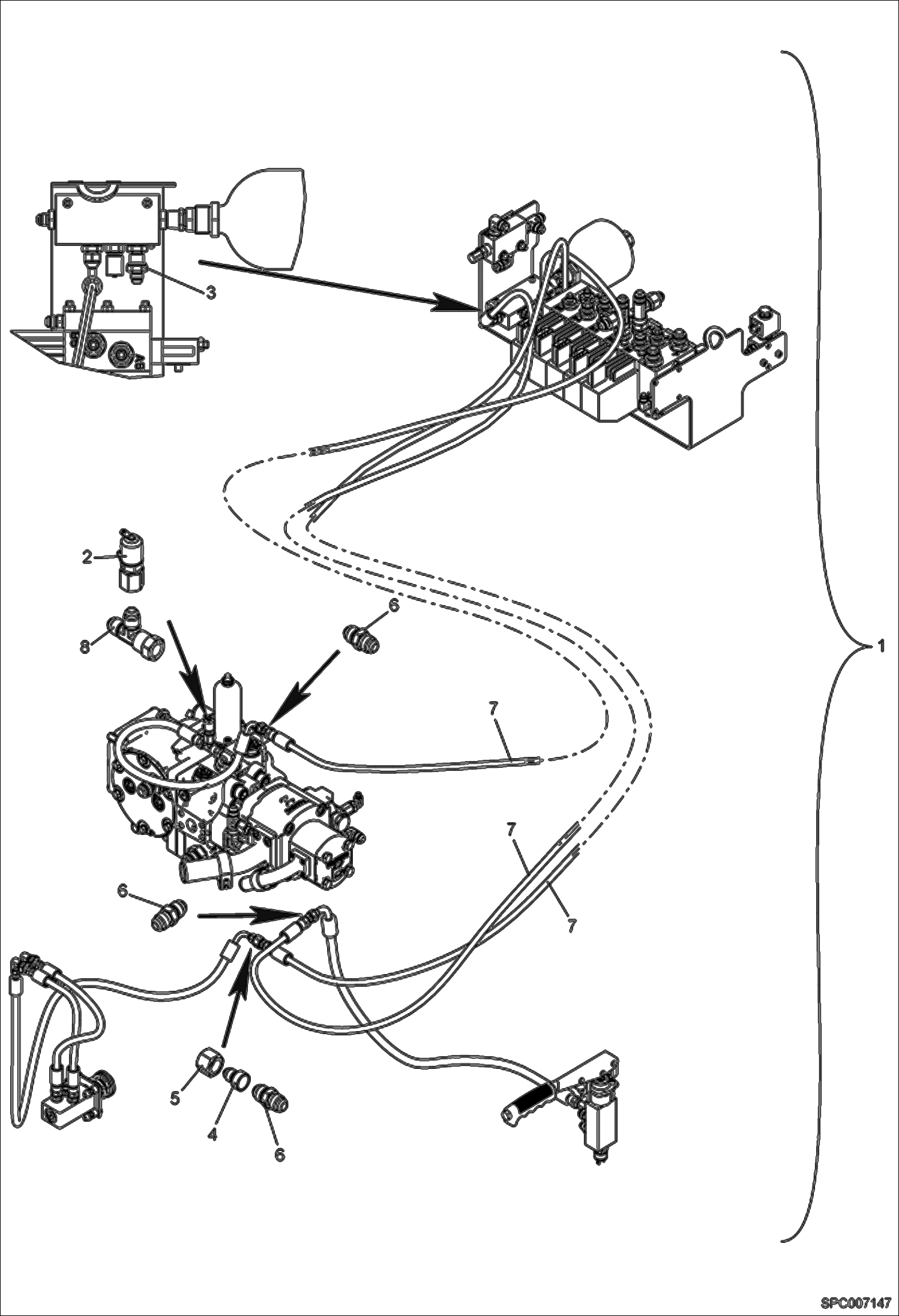 Hydraulic Block Displacement Kit (For CAB Noise Reduction)