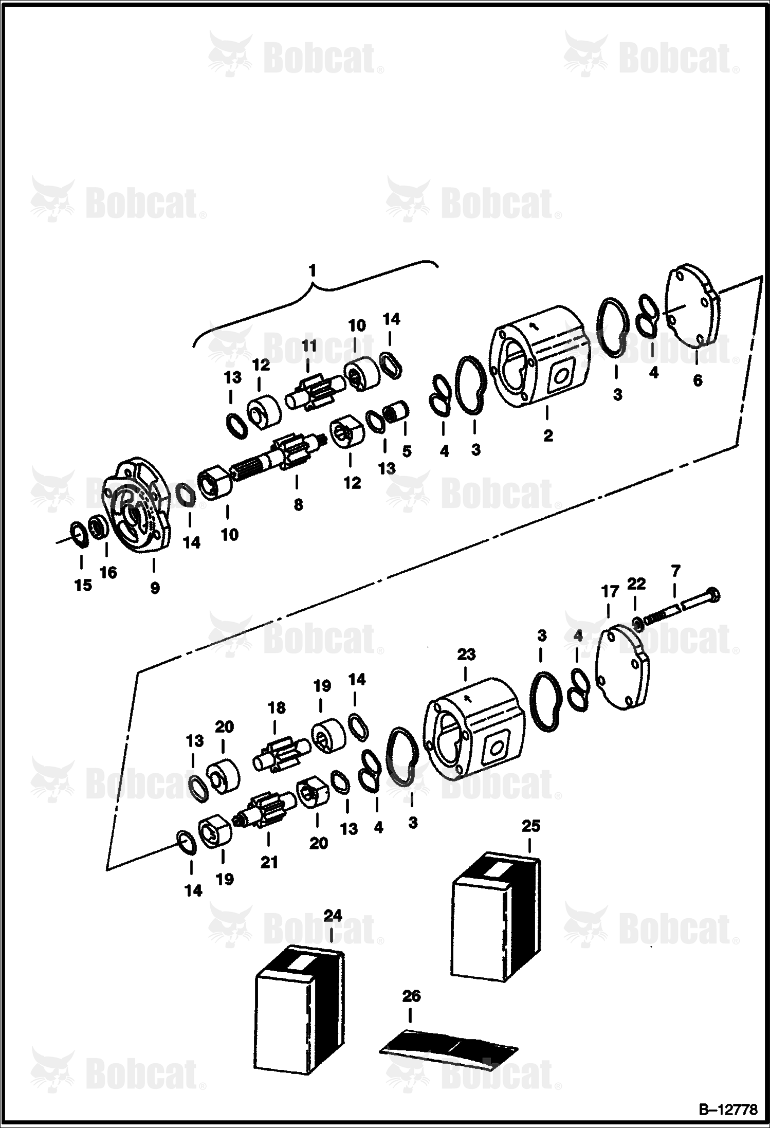Gear Pump (Model #144 - 1002 - 006)