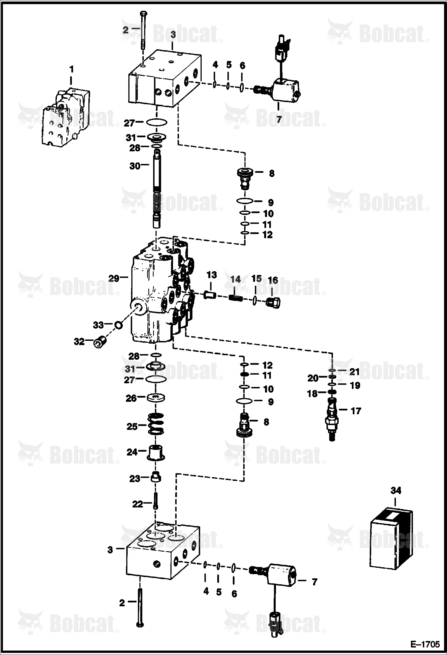 Hydraulic Valve (Rear)