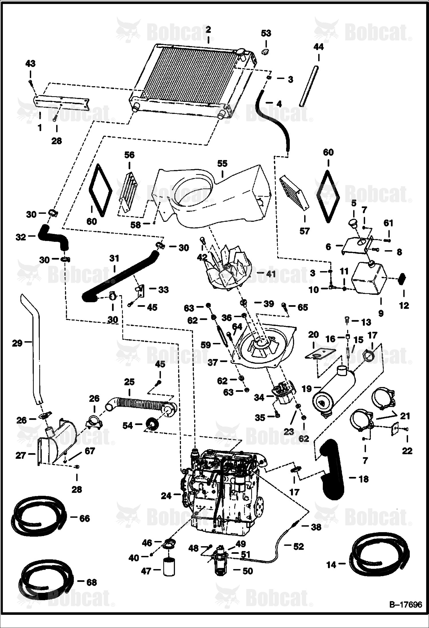 Engine & Attaching Parts