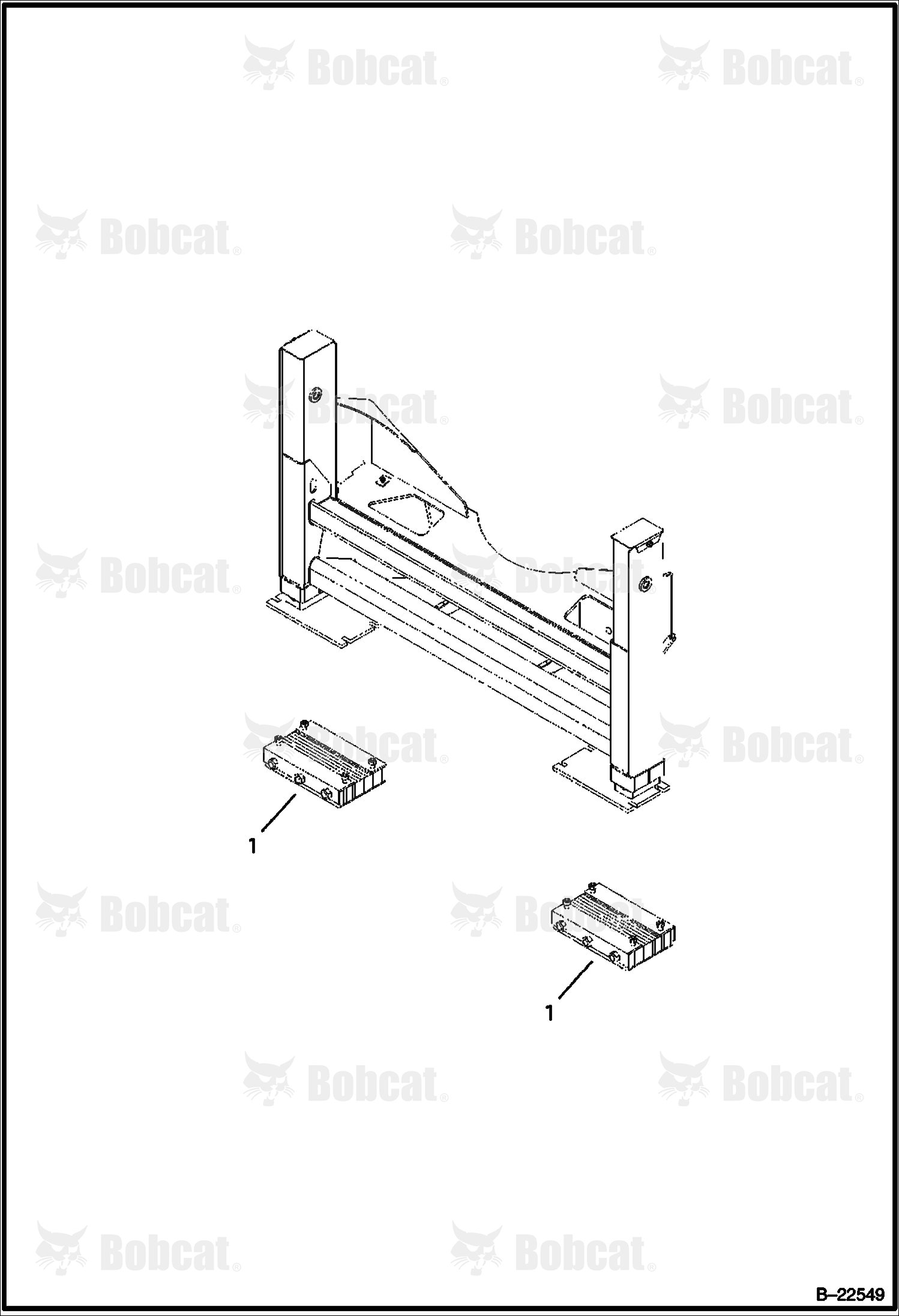Street Pads (Side Shift Backhoe)