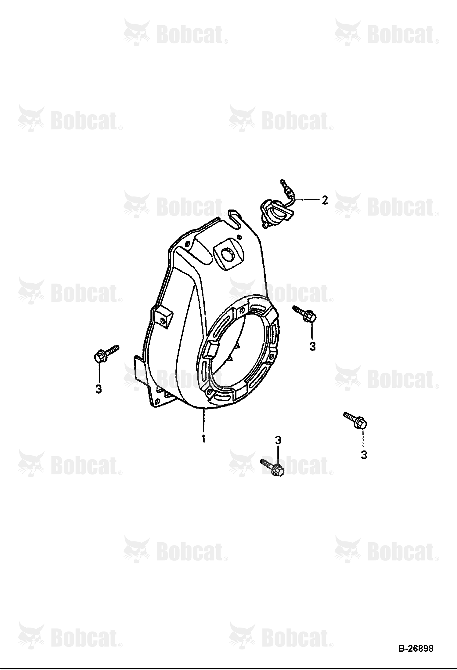 Honda Engine (Fan Shroud)