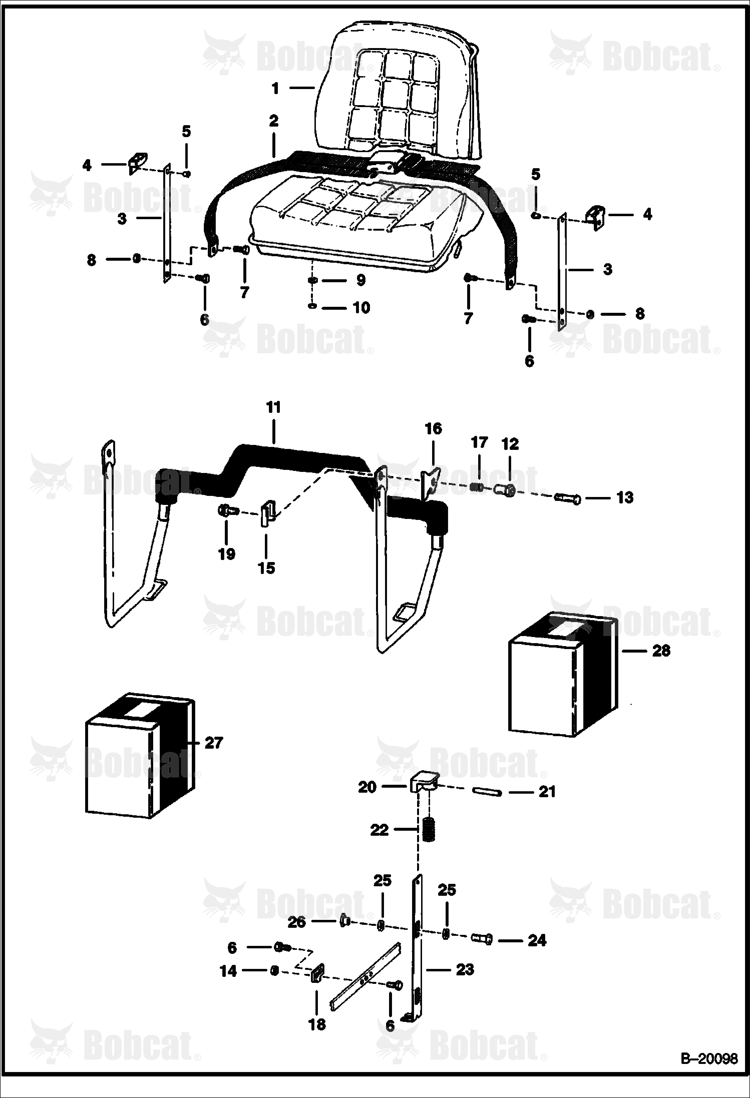 Seat & Seat Bar