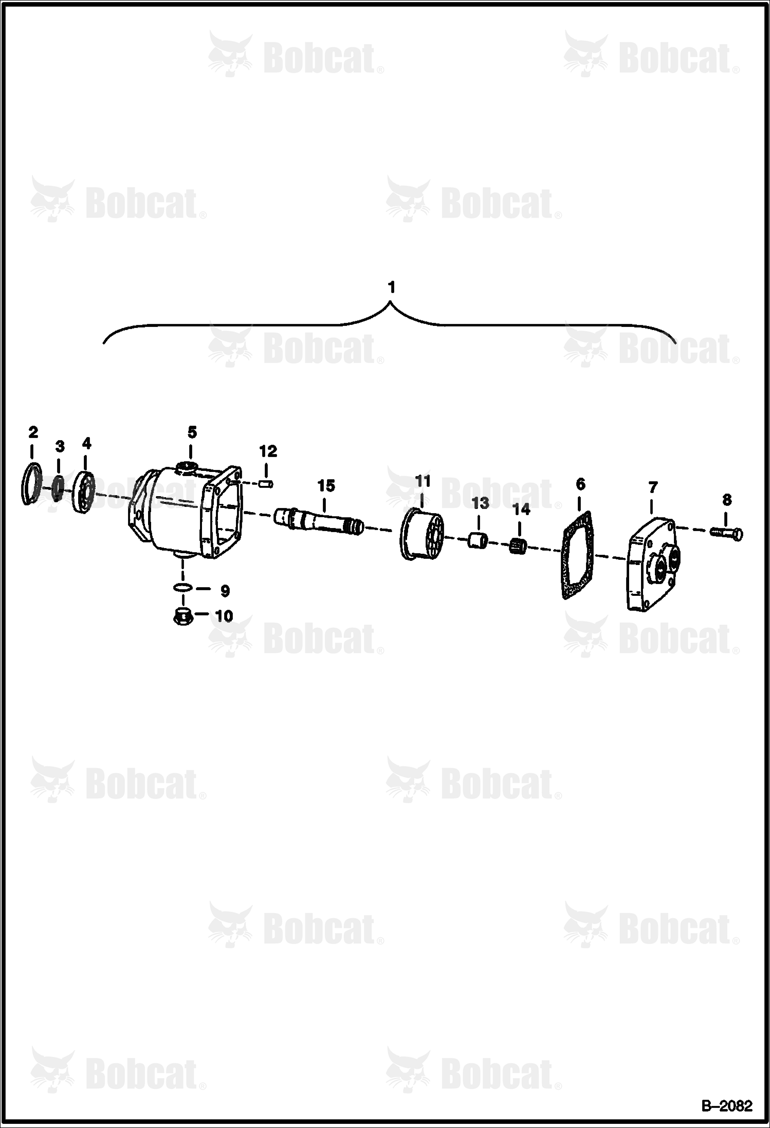 Hydrostatic Motor  4970A1099 & Above