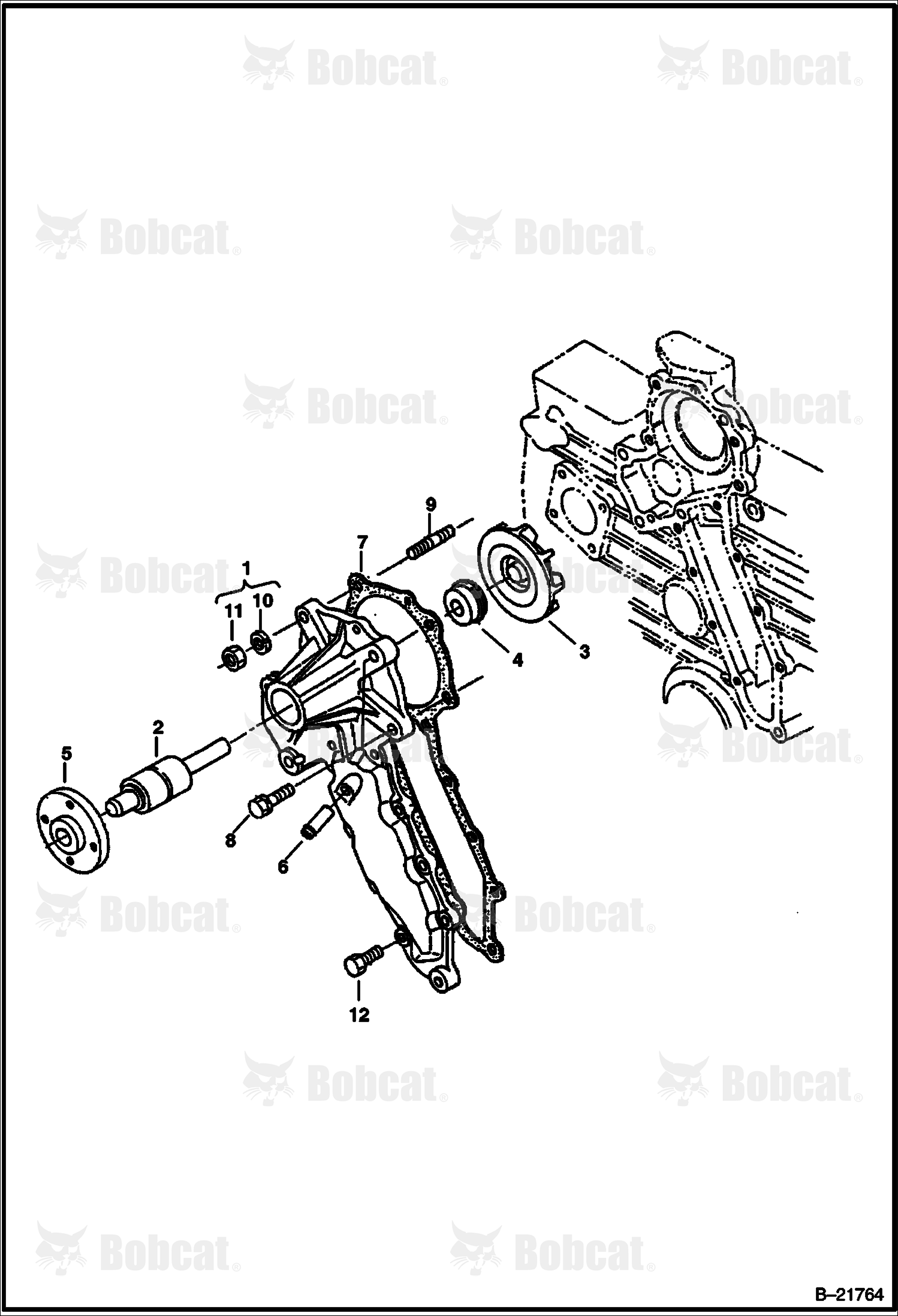 Water Pump (Kubota - V2003T)