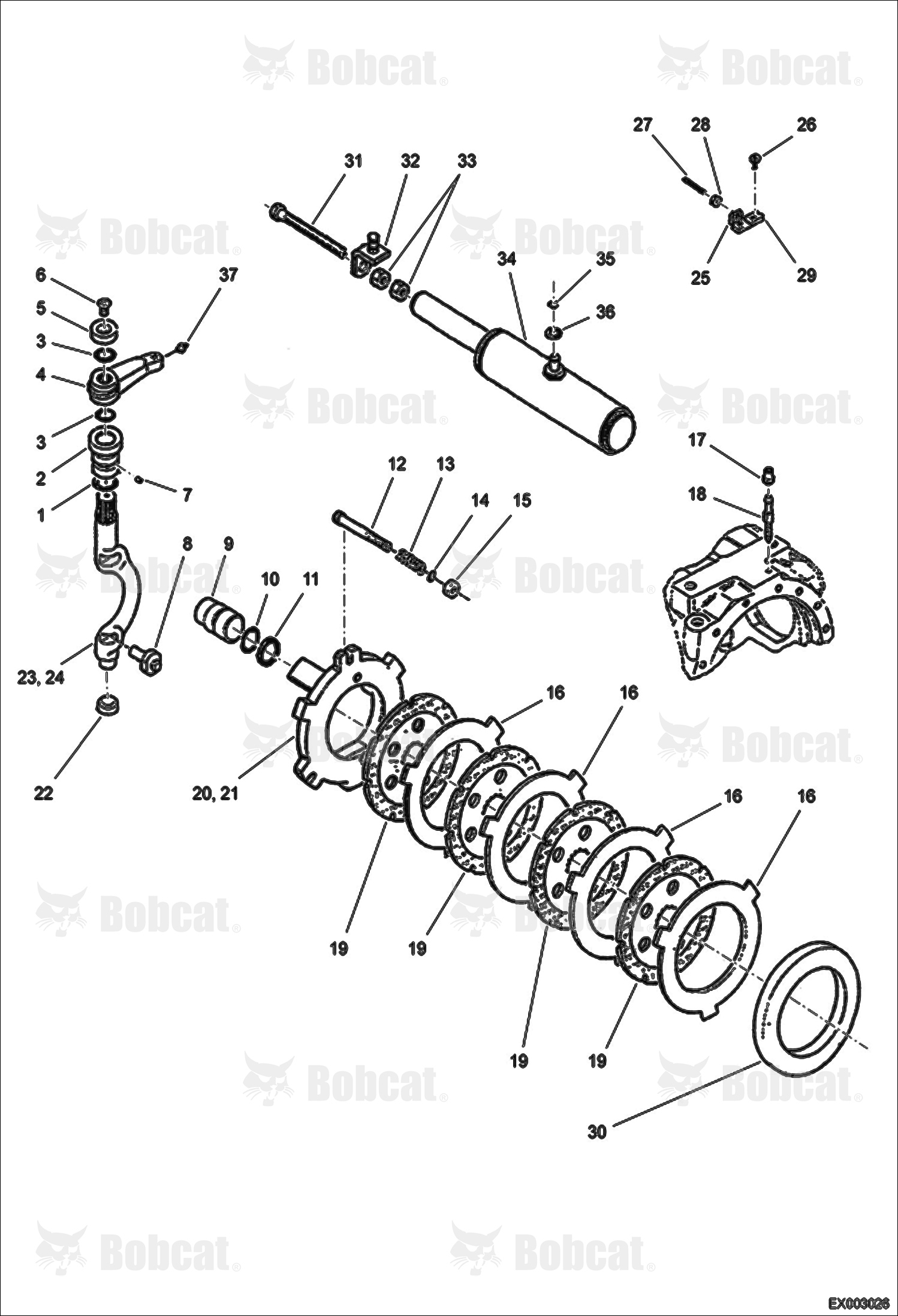 Brakes (Rear Axle)  AEFB10001 - AEFB11101