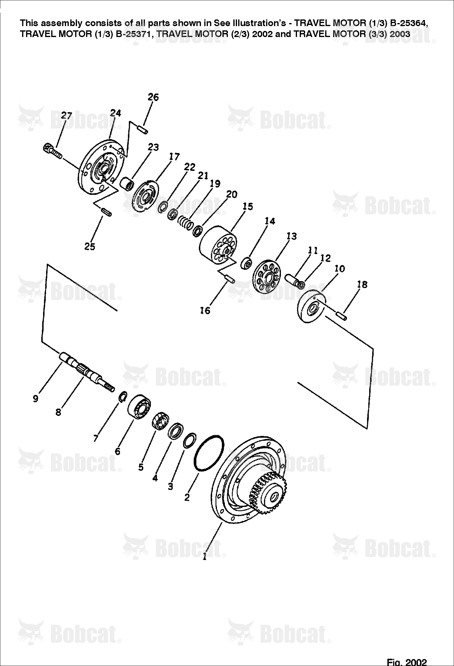 Travel Motor (2/3)