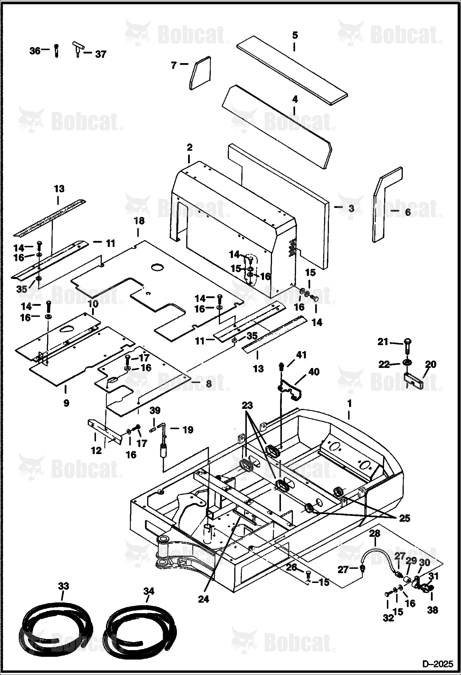 Revolving Frame & Floor Plate