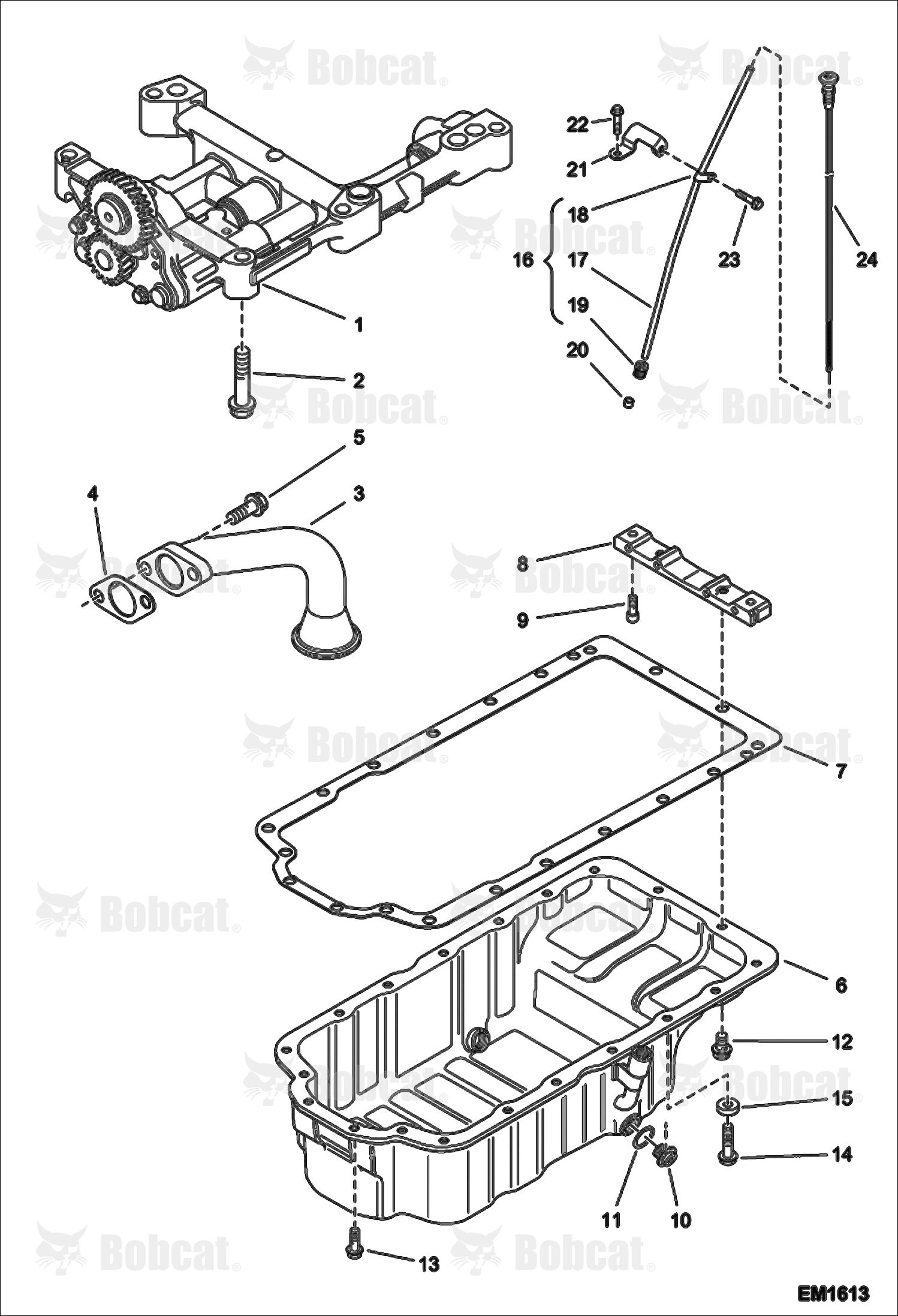 Oil Sump - Oil Pump