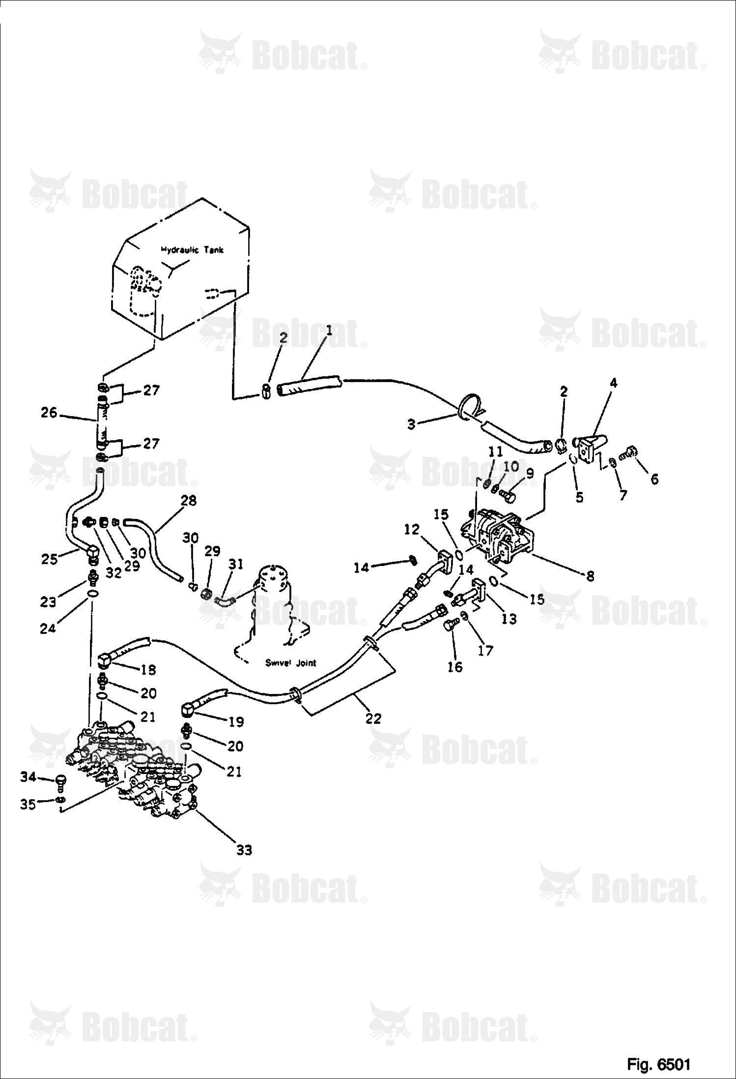 Hydraulic Piping (SUCTION and Return LINE)