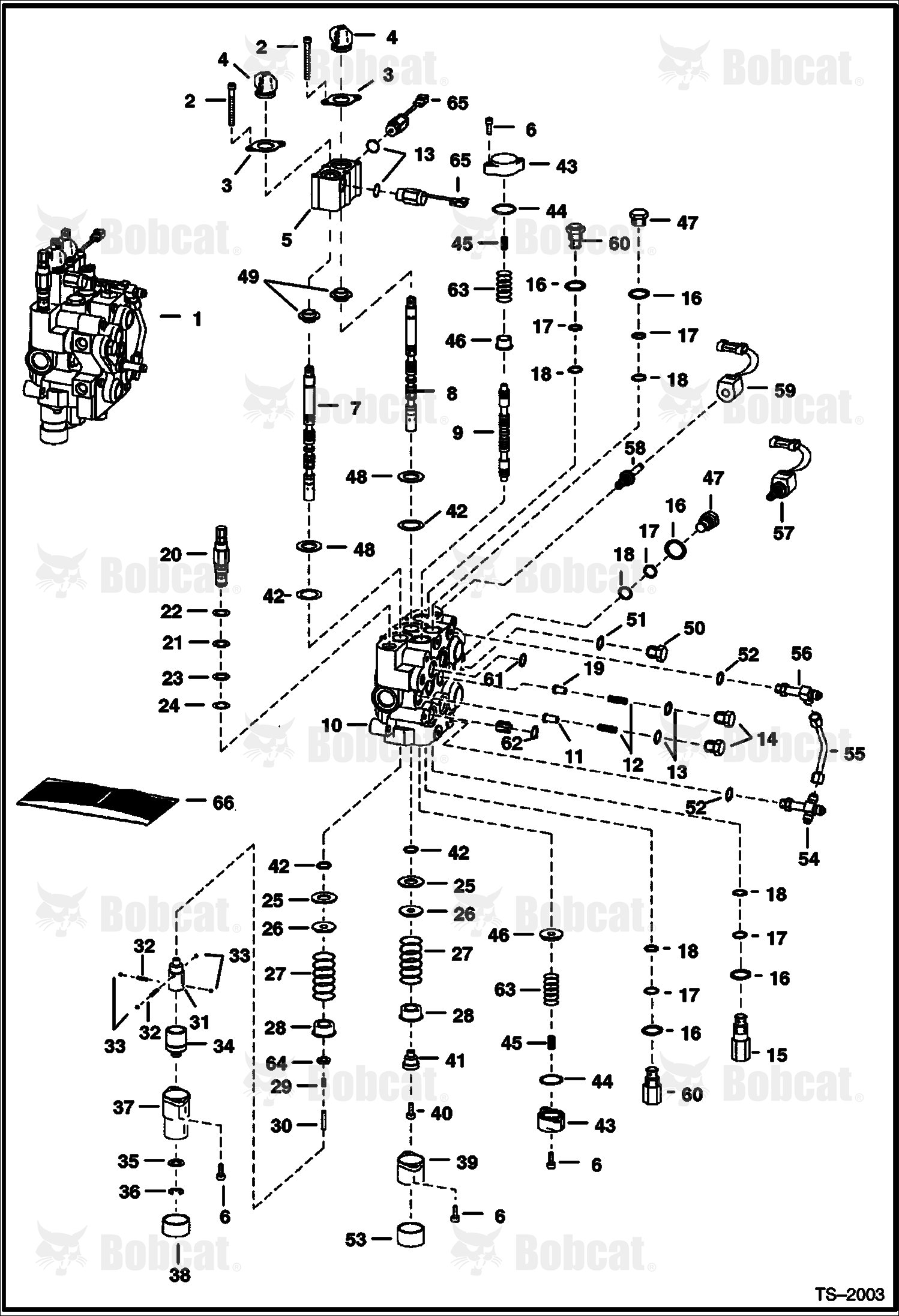 Hydraulic Control Valve (BICS Combo Valve)