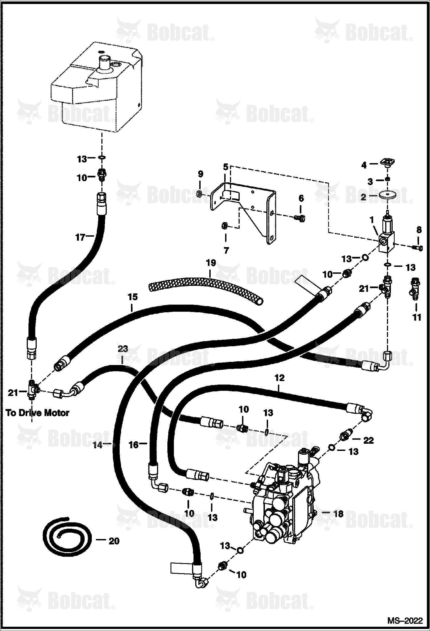 High Flow Hydraulics (Manual Lift Release System)