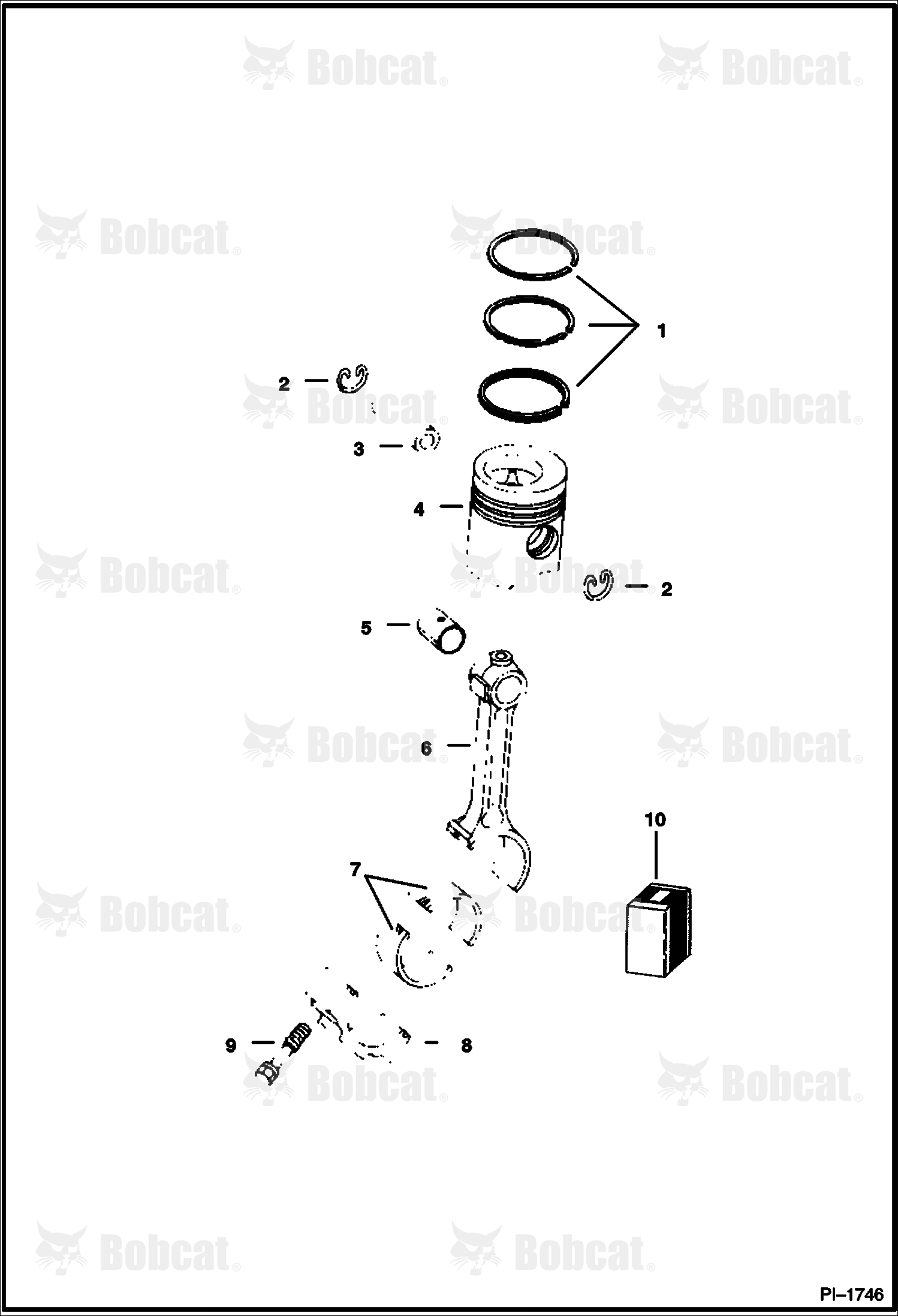 PISTON, Rings & Connecting Rods