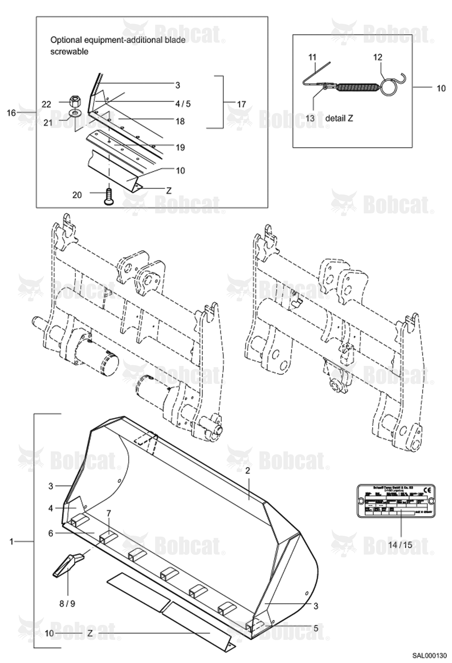 Loading Shovel (1950mm 0.80CBM)