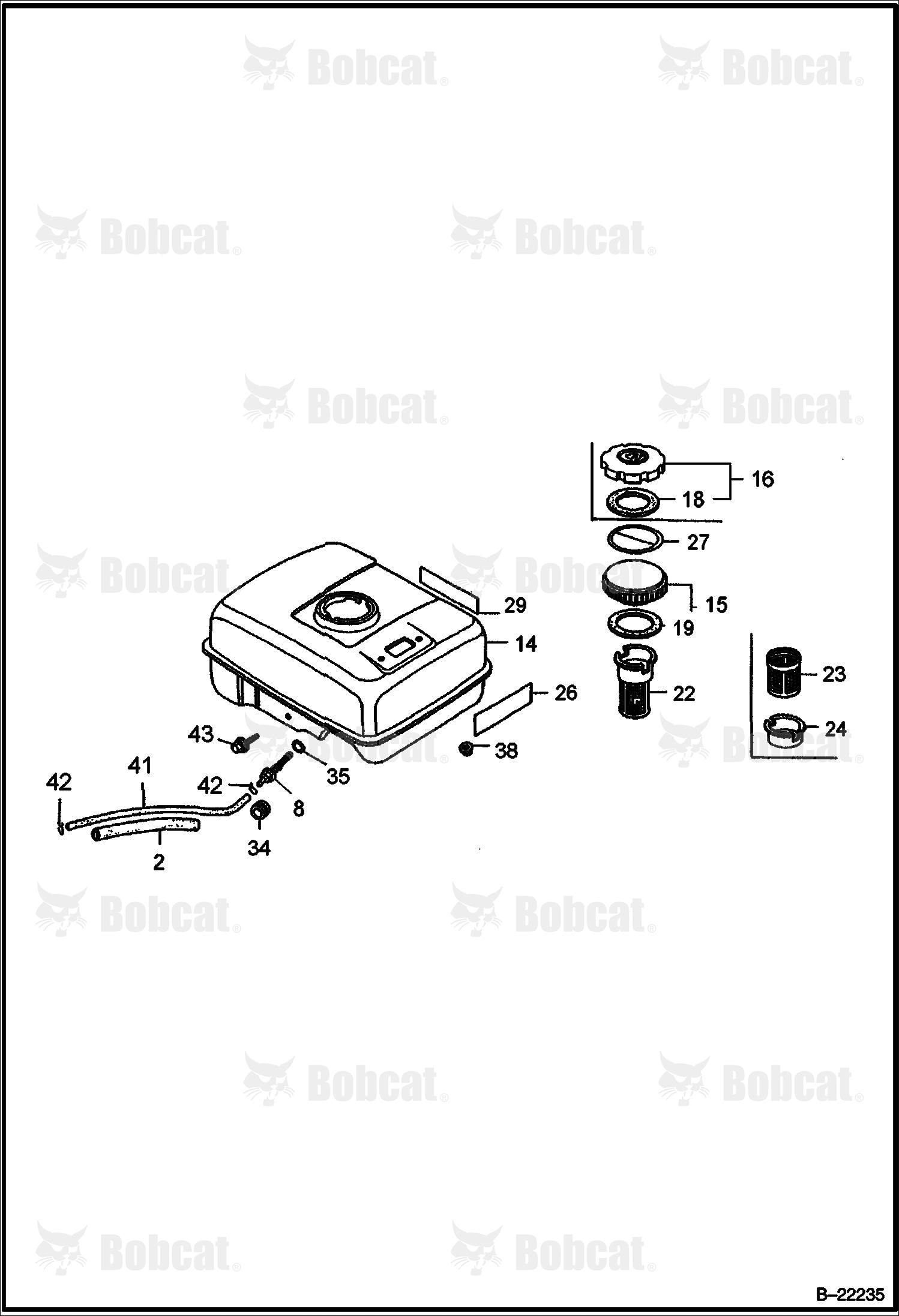 Honda Engine (Fuel Tank)