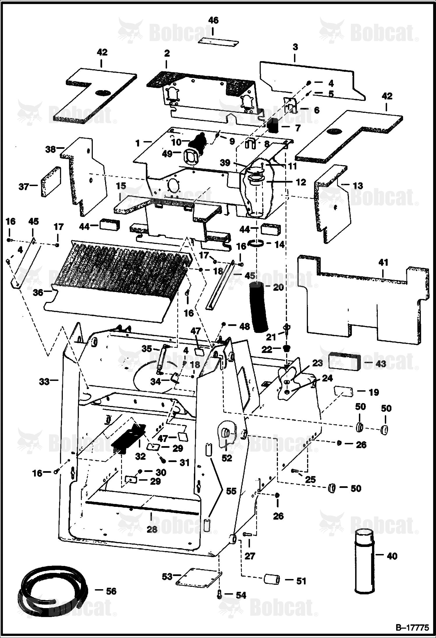 Main Frame & Attaching Parts
