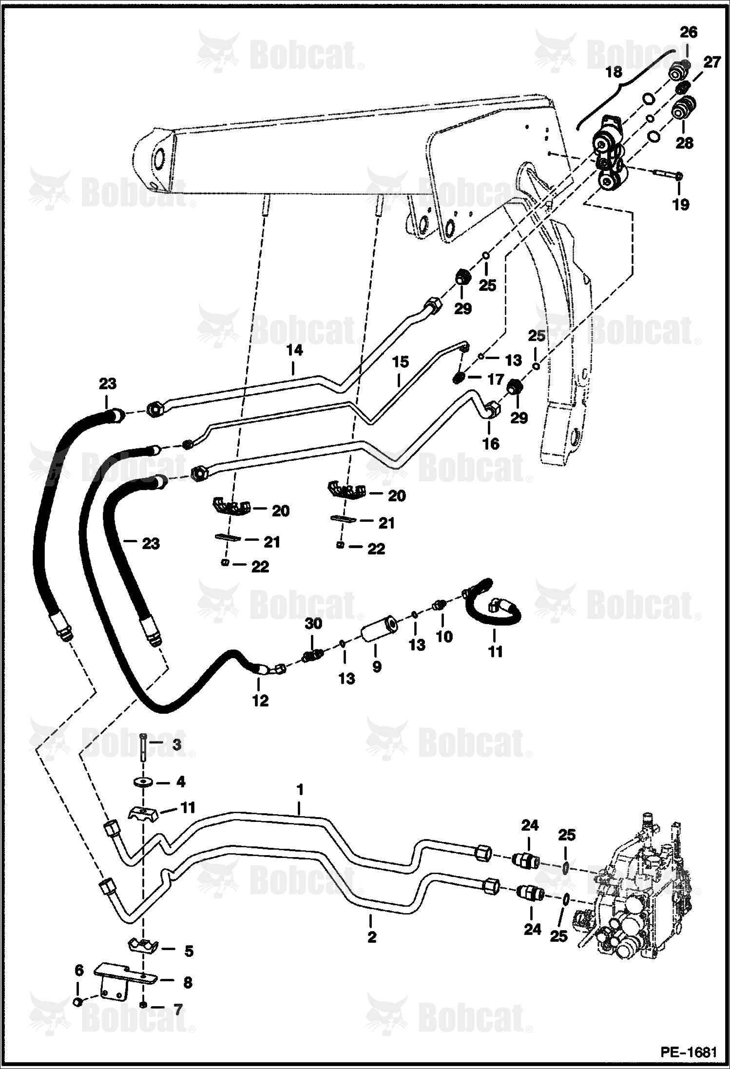 Auxiliary Hydraulics 518916011 & Above, 516815095 & Above, 517515076 & Above