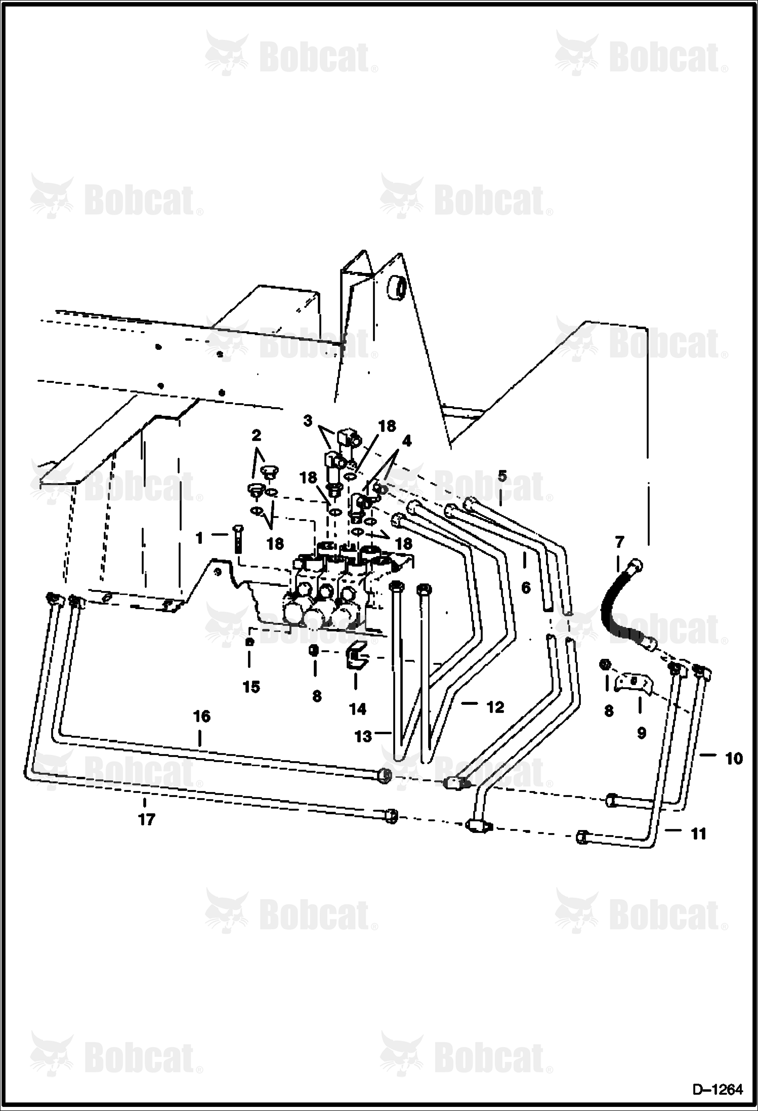 Main Frame Hydraulic Circuitry