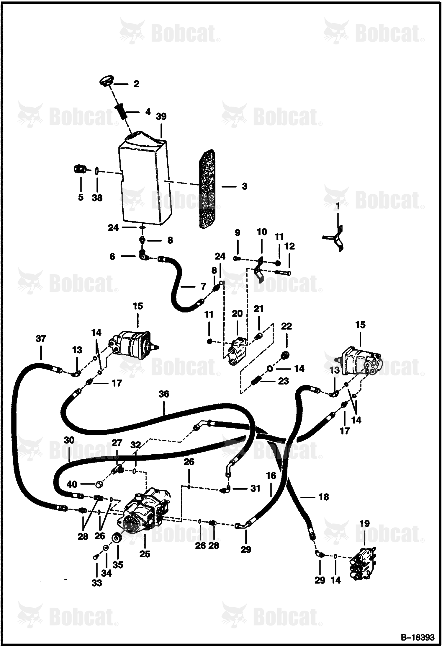 Hydrostatic Circuitry 501524946 & Above