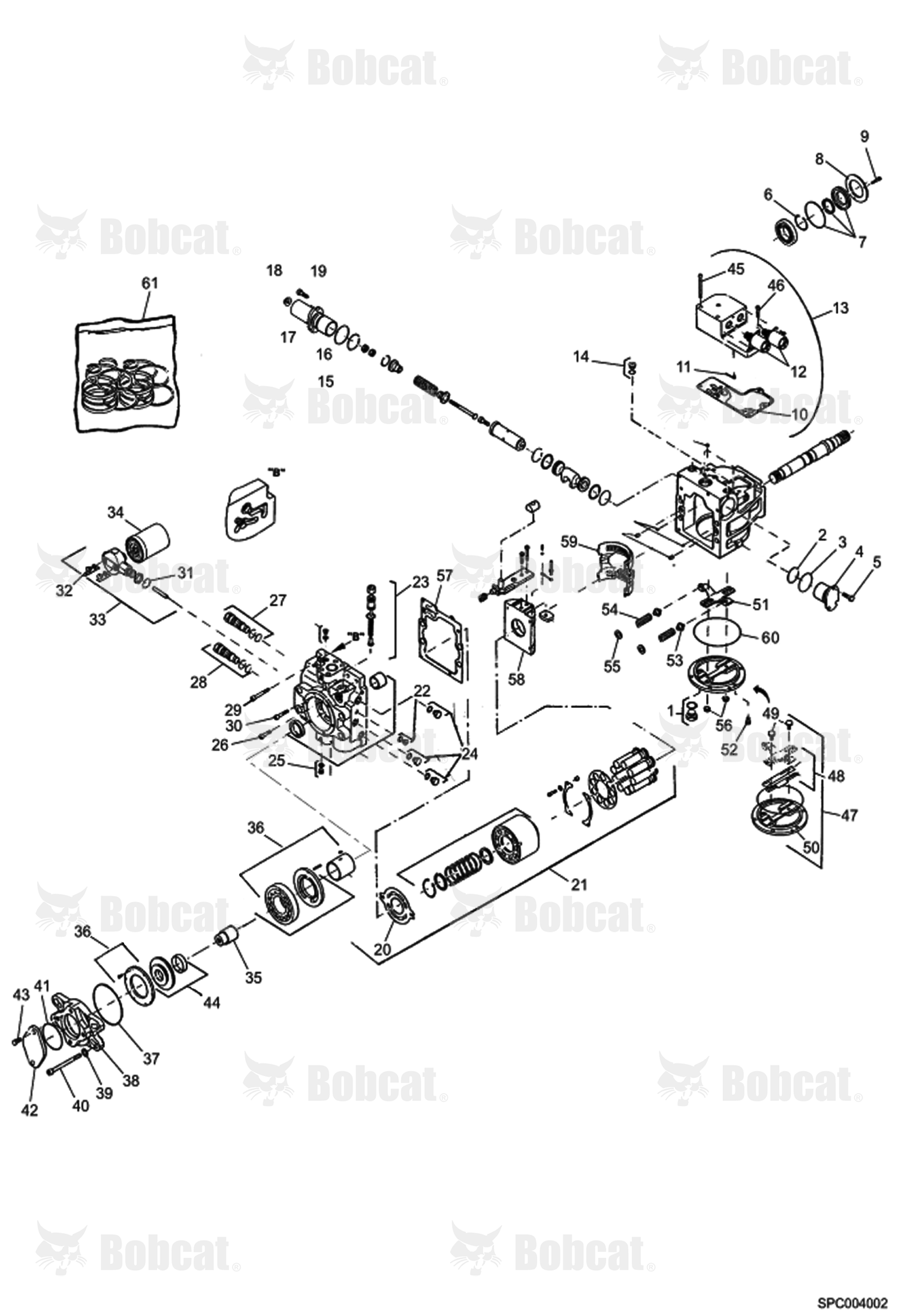 Hydrostatic Pump ASSY (6910533)