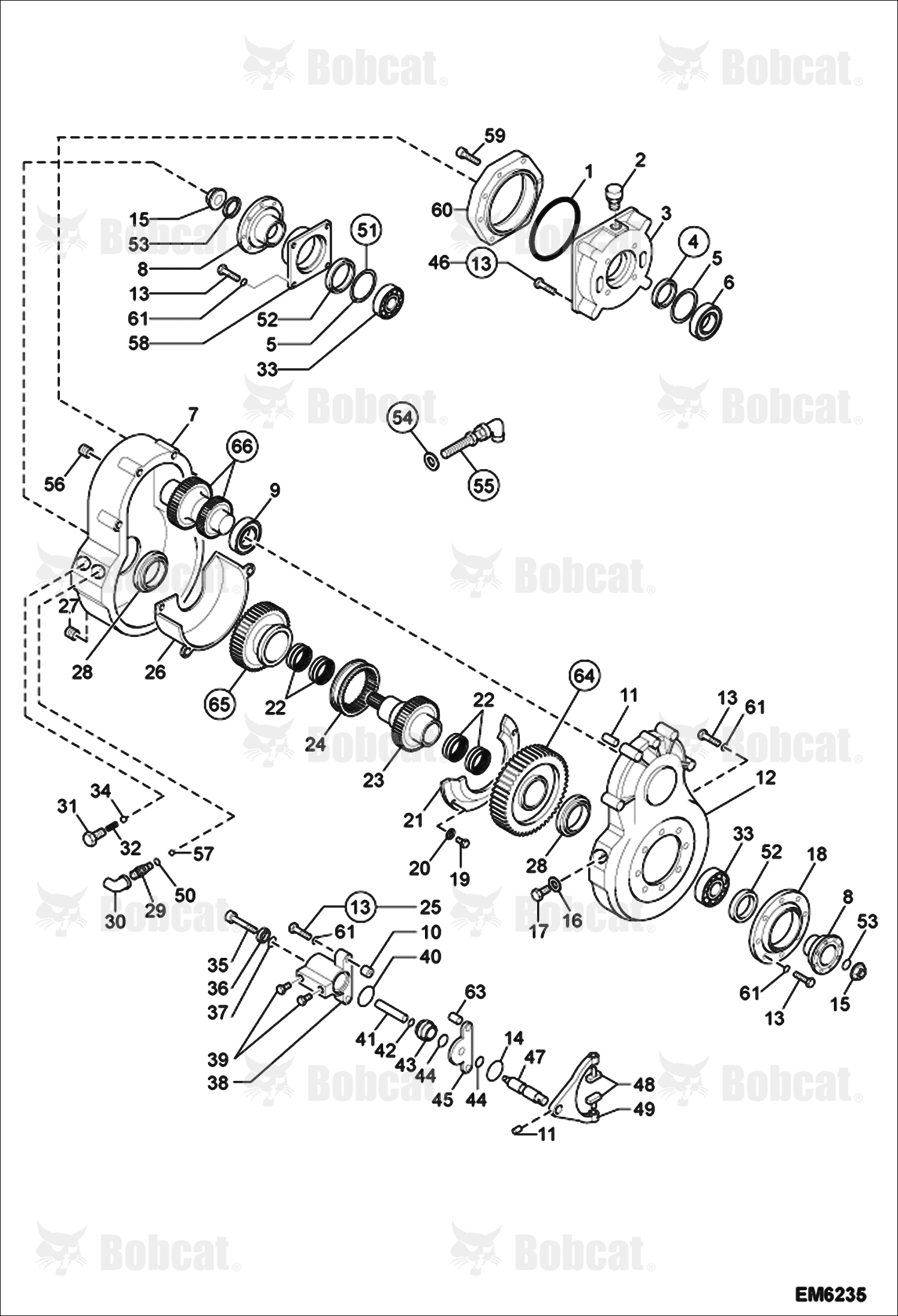 Two Speed Reducer and Distributor