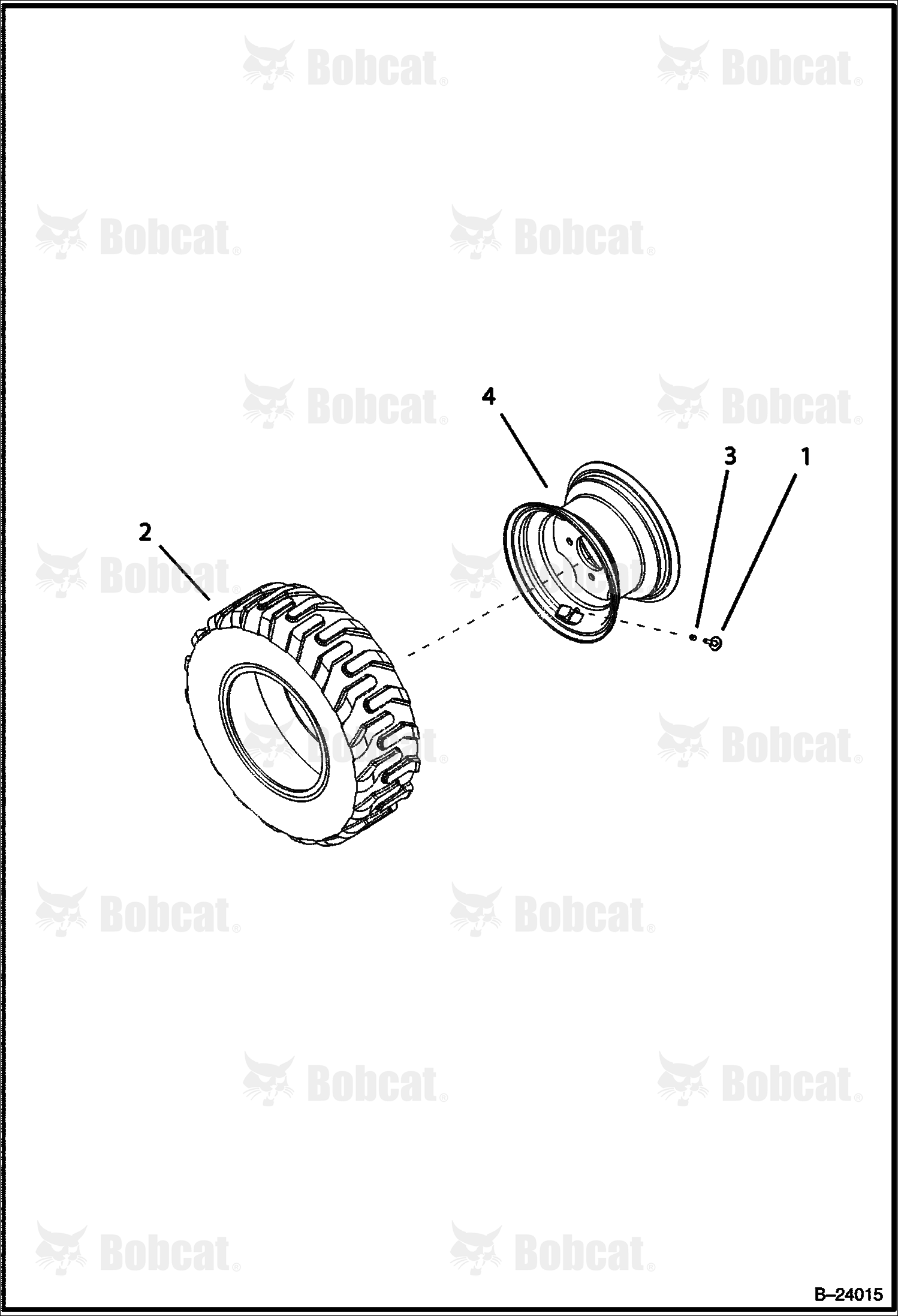 Wheel & Tires (Front Axle)