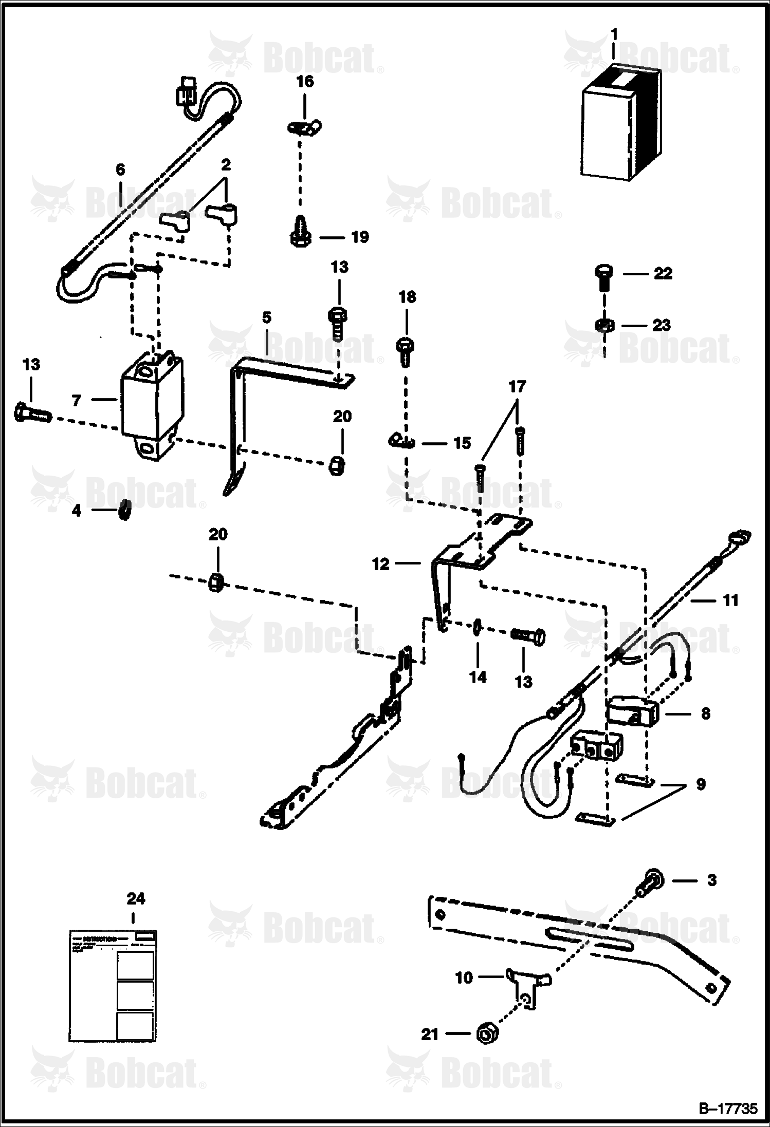 BACK-UP Alarm Kit  506913182 & Above, 508512001 & Above